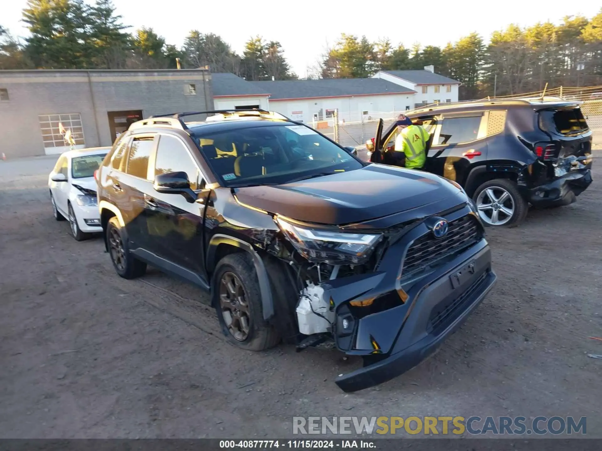 1 Photograph of a damaged car 2T3UWRFV1PW185916 TOYOTA RAV4 HYBRID 2023
