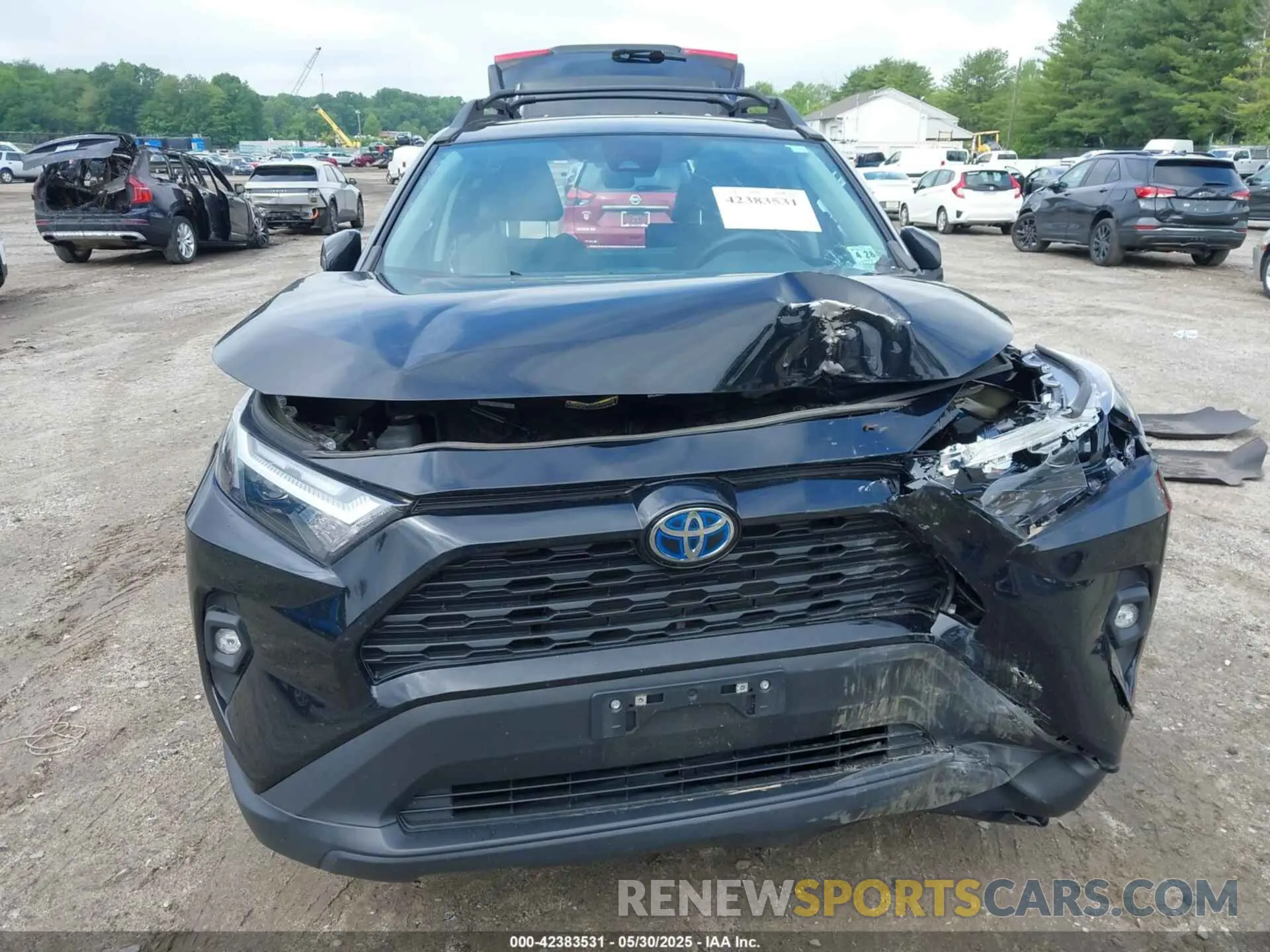 12 Photograph of a damaged car 2T3UWRFV7PW163872 TOYOTA RAV4 HYBRID 2023