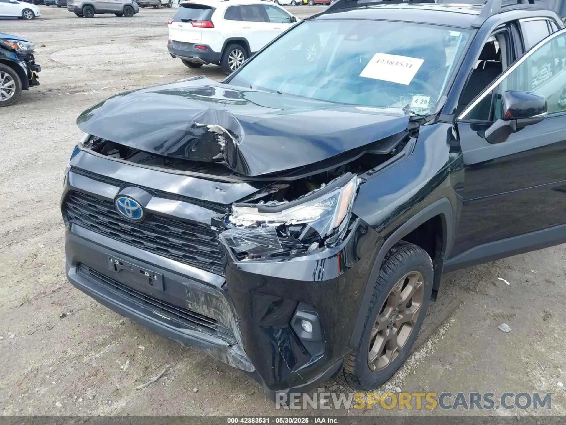 6 Photograph of a damaged car 2T3UWRFV7PW163872 TOYOTA RAV4 HYBRID 2023
