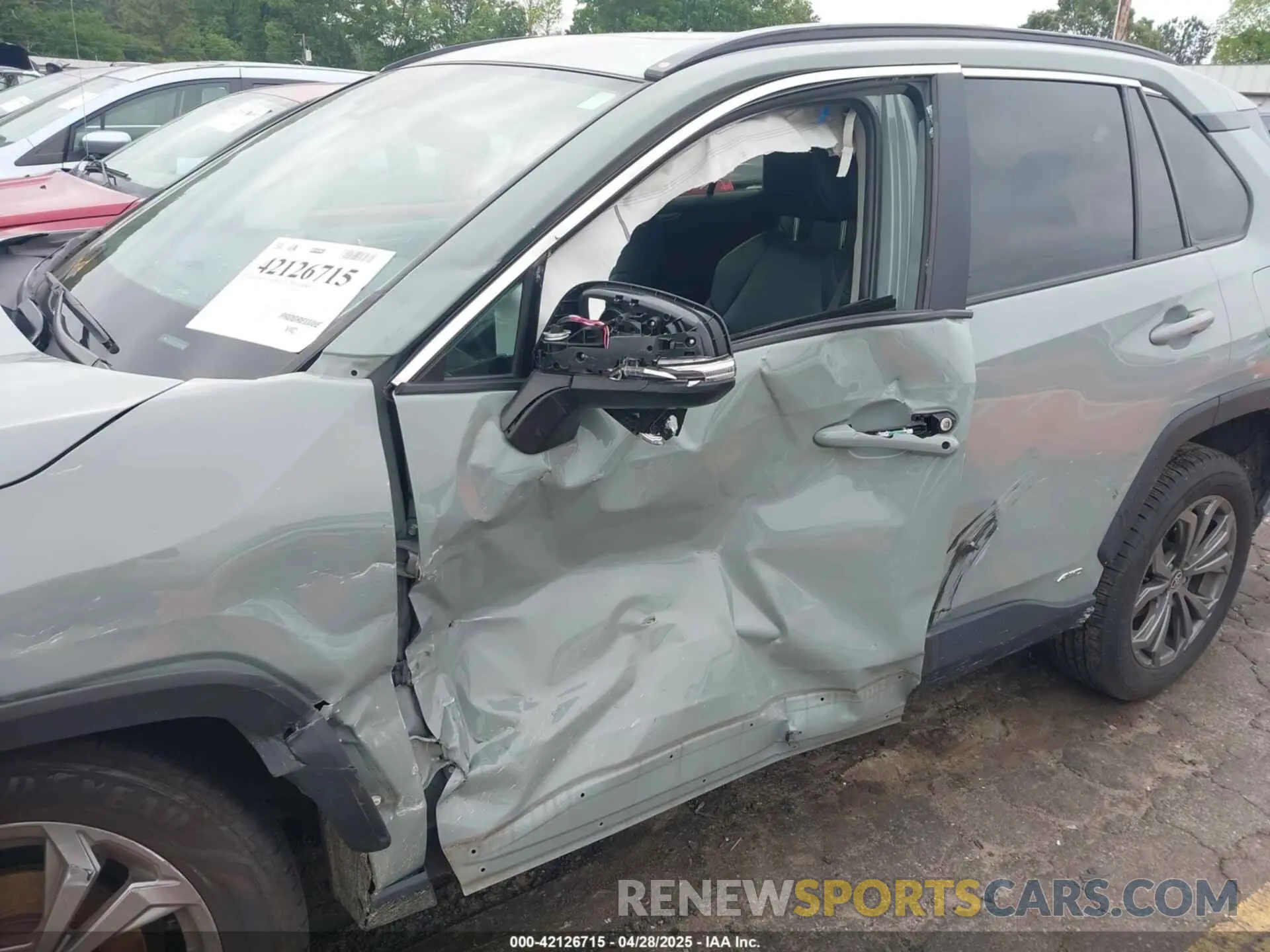 6 Photograph of a damaged car 4T3B6RFV3PU118600 TOYOTA RAV4 HYBRID 2023
