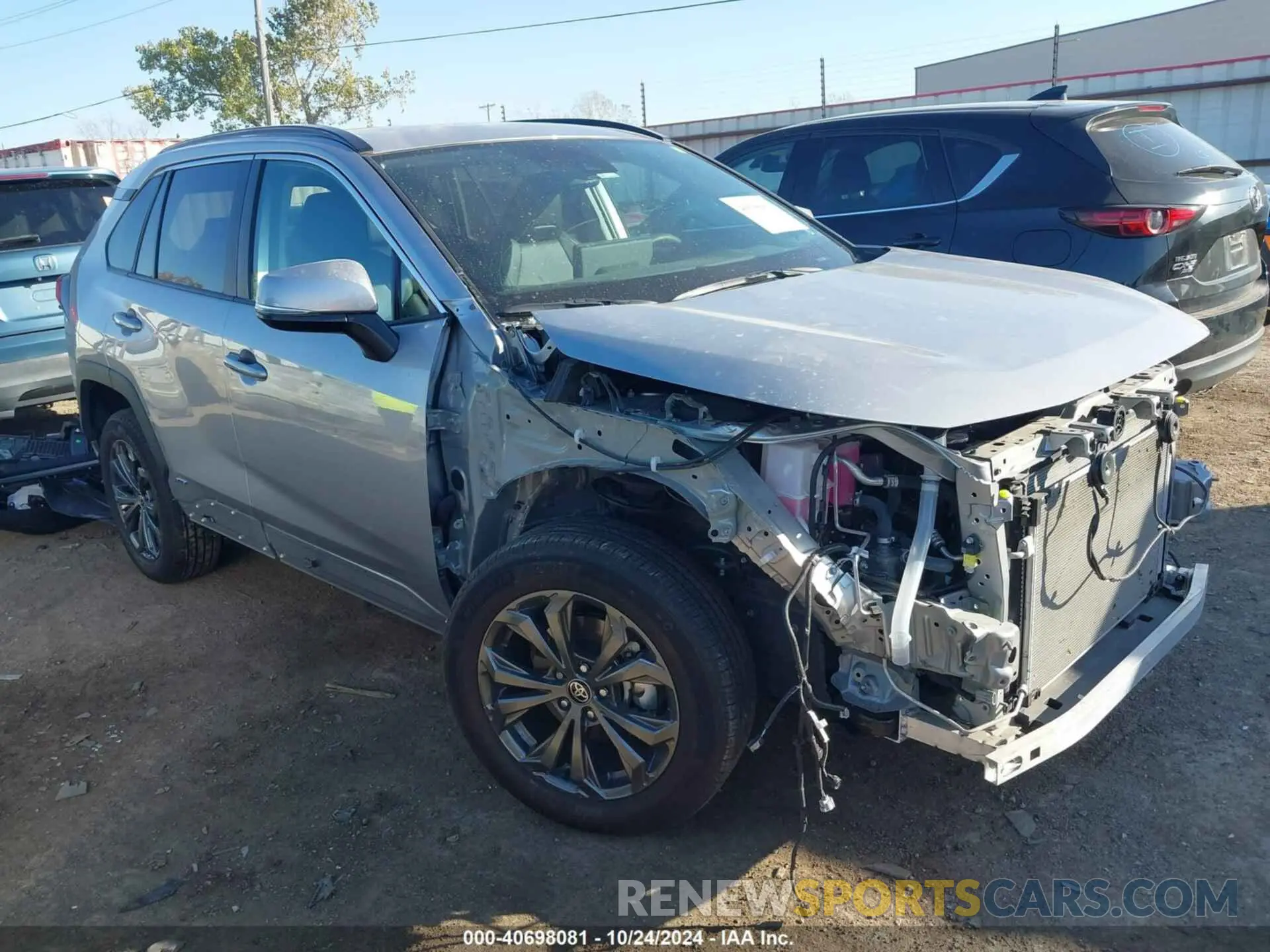 1 Photograph of a damaged car 4T3B6RFV4PU135826 TOYOTA RAV4 HYBRID 2023