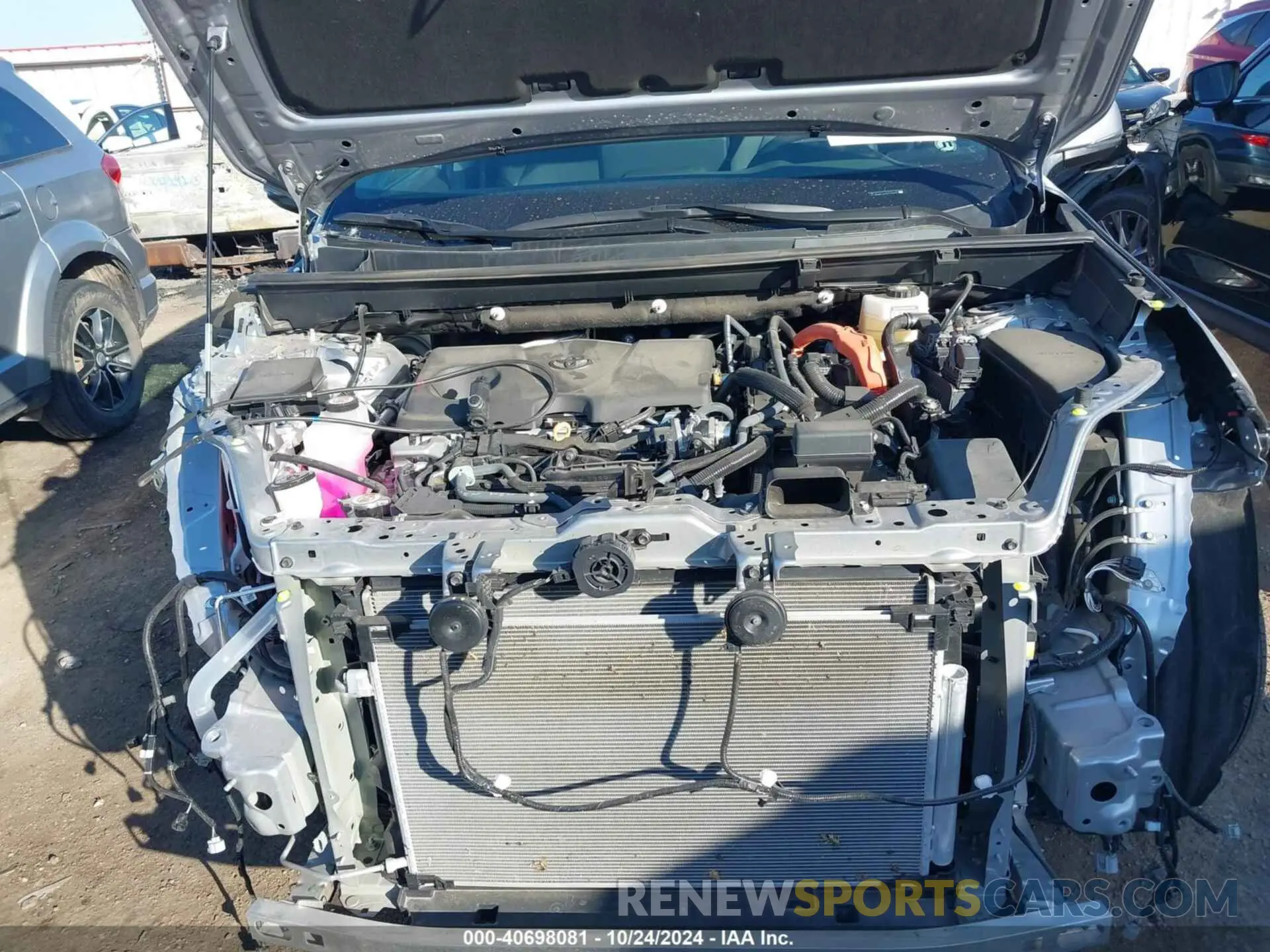 10 Photograph of a damaged car 4T3B6RFV4PU135826 TOYOTA RAV4 HYBRID 2023