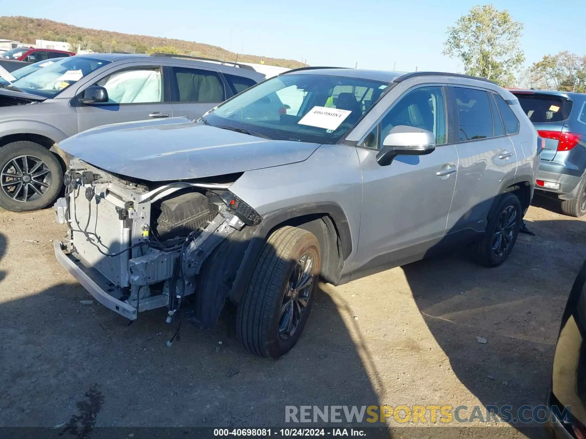 2 Photograph of a damaged car 4T3B6RFV4PU135826 TOYOTA RAV4 HYBRID 2023