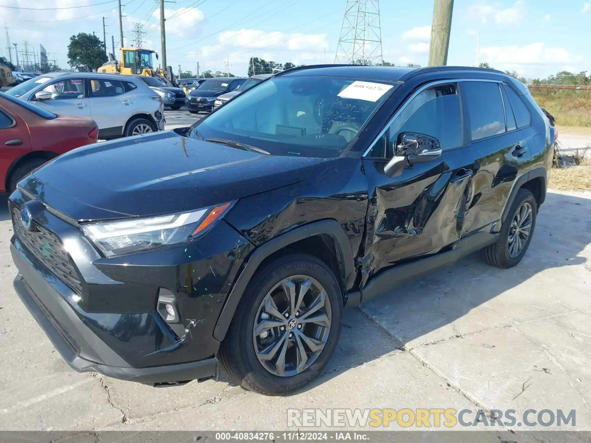 2 Photograph of a damaged car 4T3B6RFV6PU136928 TOYOTA RAV4 HYBRID 2023