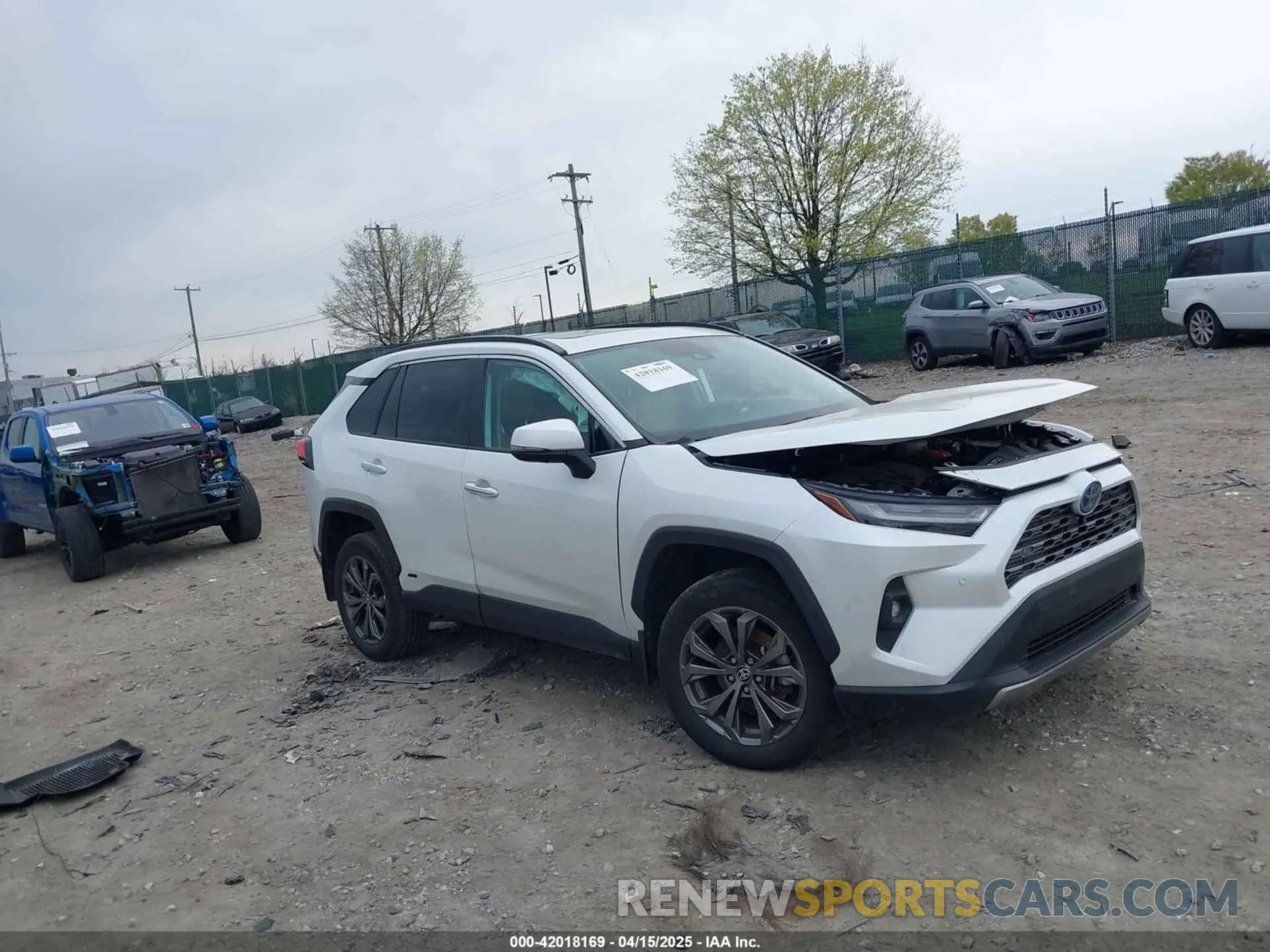 1 Photograph of a damaged car 4T3D6RFV2PU107693 TOYOTA RAV4 HYBRID 2023