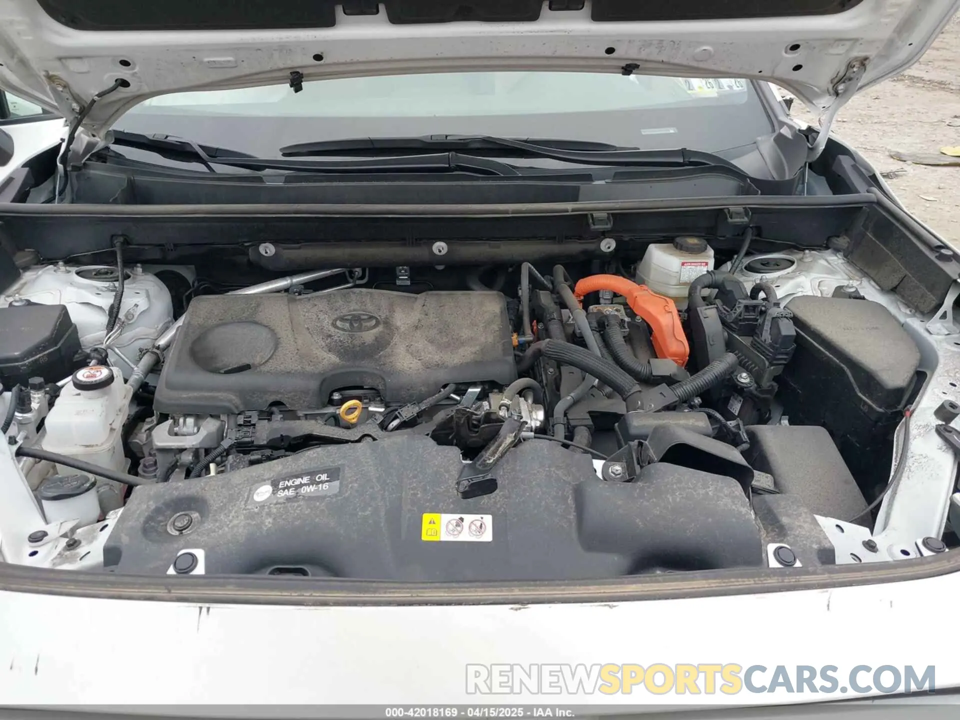 10 Photograph of a damaged car 4T3D6RFV2PU107693 TOYOTA RAV4 HYBRID 2023
