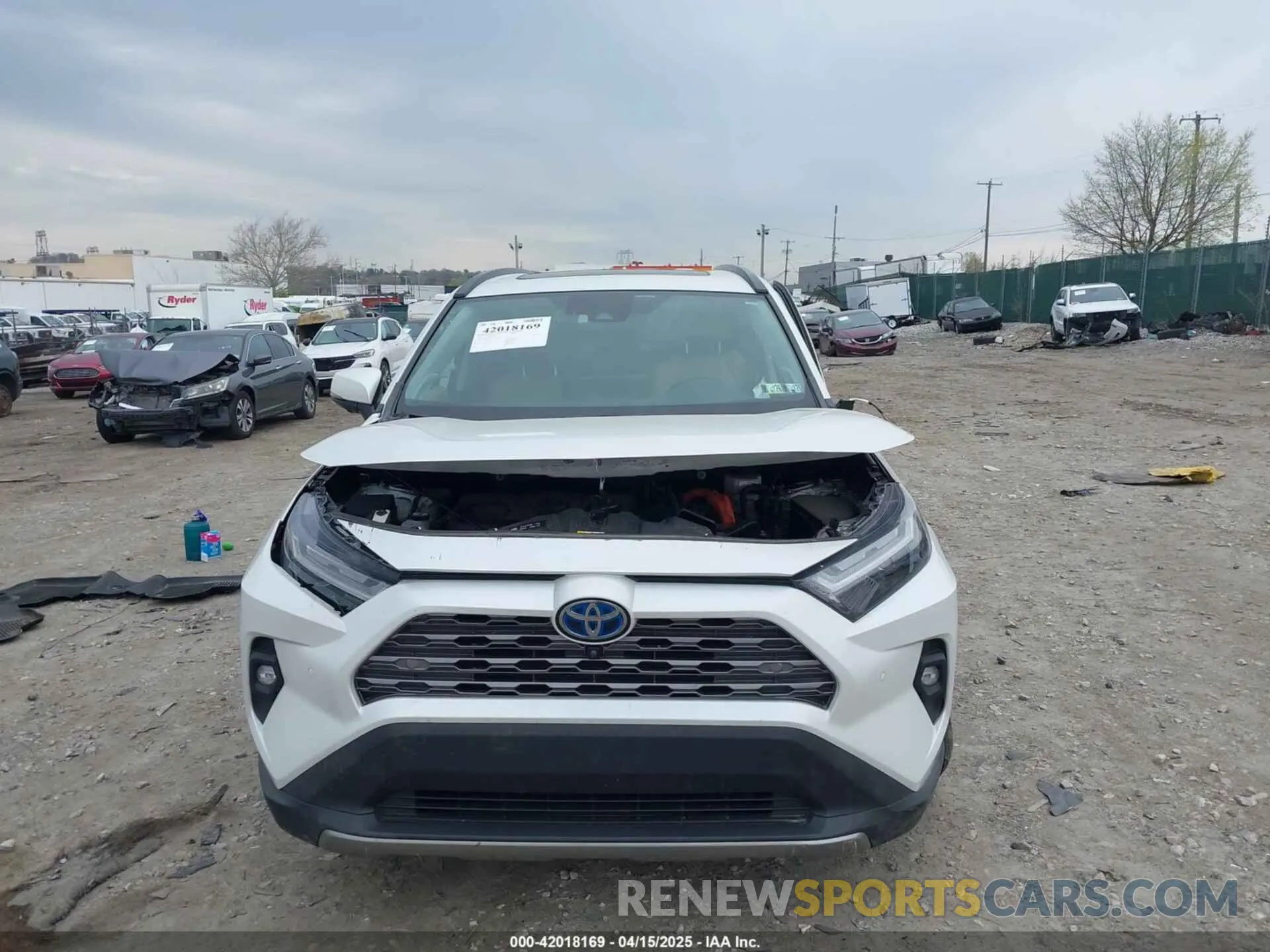 13 Photograph of a damaged car 4T3D6RFV2PU107693 TOYOTA RAV4 HYBRID 2023