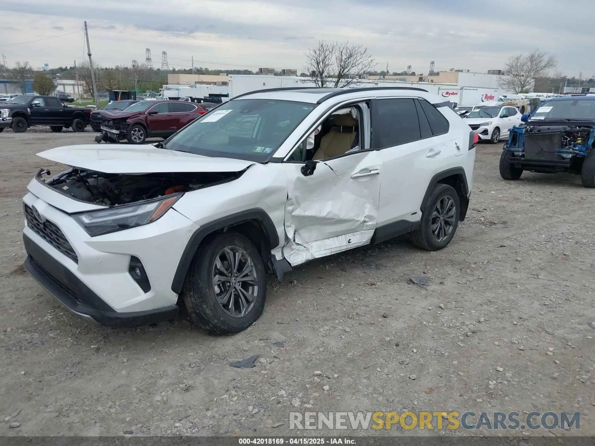 2 Photograph of a damaged car 4T3D6RFV2PU107693 TOYOTA RAV4 HYBRID 2023