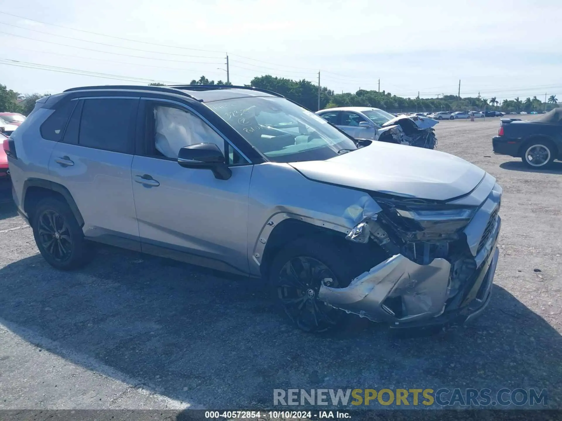 1 Photograph of a damaged car 4T3E6RFV1PU114574 TOYOTA RAV4 HYBRID 2023