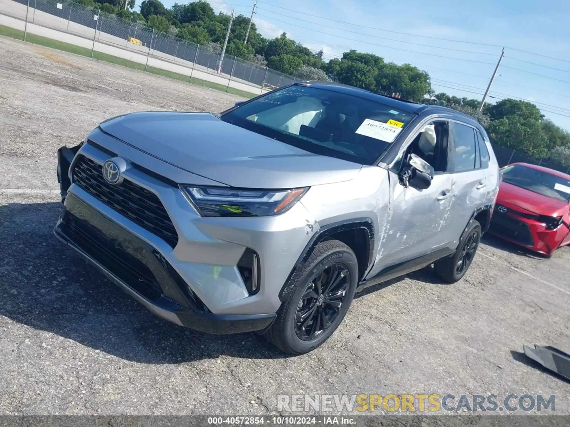 2 Photograph of a damaged car 4T3E6RFV1PU114574 TOYOTA RAV4 HYBRID 2023