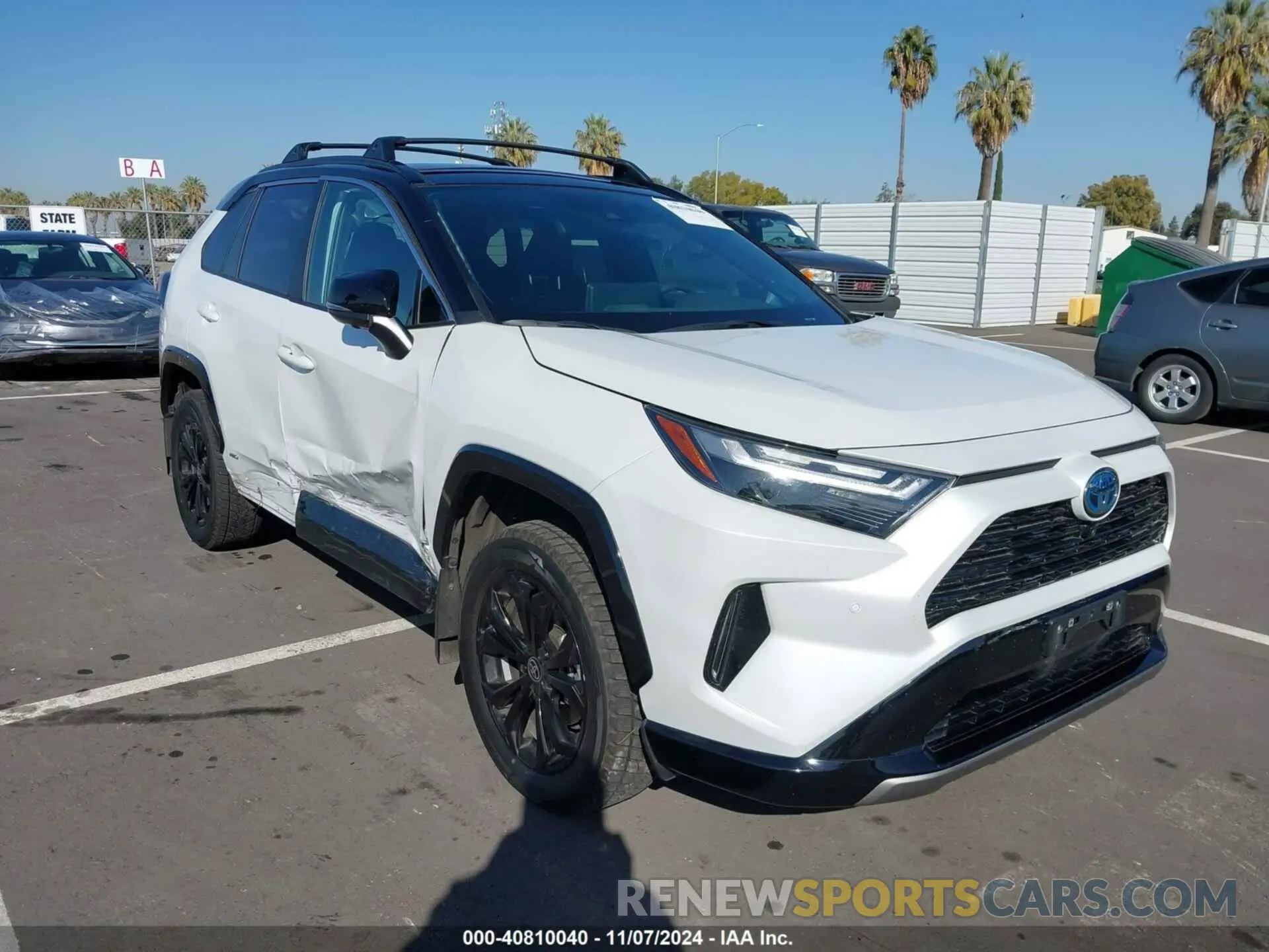 1 Photograph of a damaged car 4T3E6RFV1PU136316 TOYOTA RAV4 HYBRID 2023