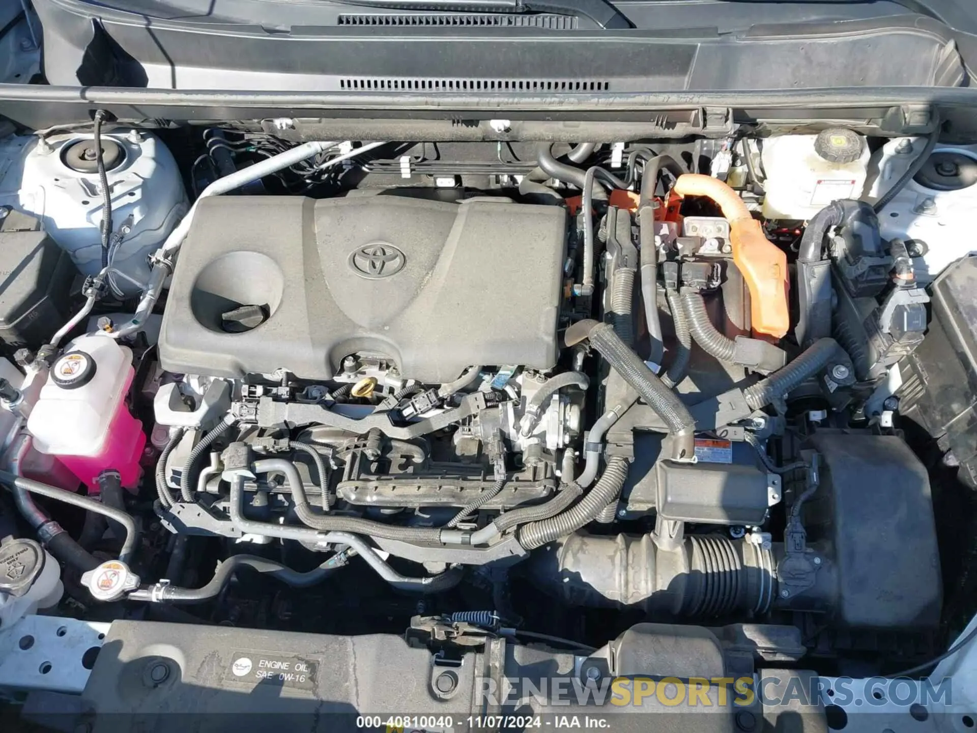 10 Photograph of a damaged car 4T3E6RFV1PU136316 TOYOTA RAV4 HYBRID 2023