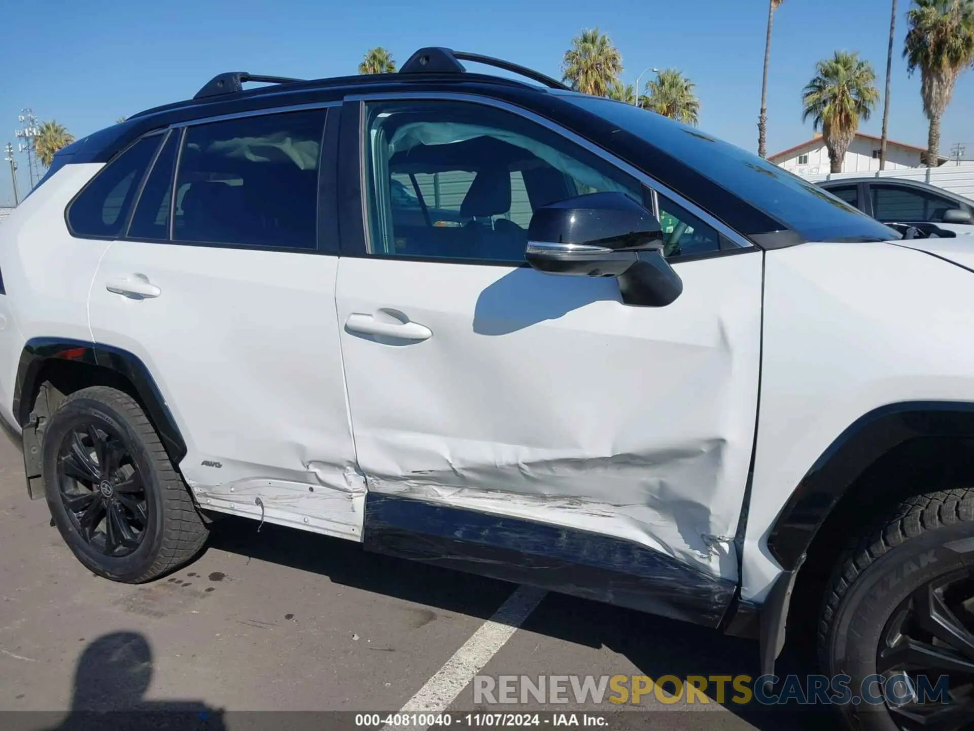 6 Photograph of a damaged car 4T3E6RFV1PU136316 TOYOTA RAV4 HYBRID 2023
