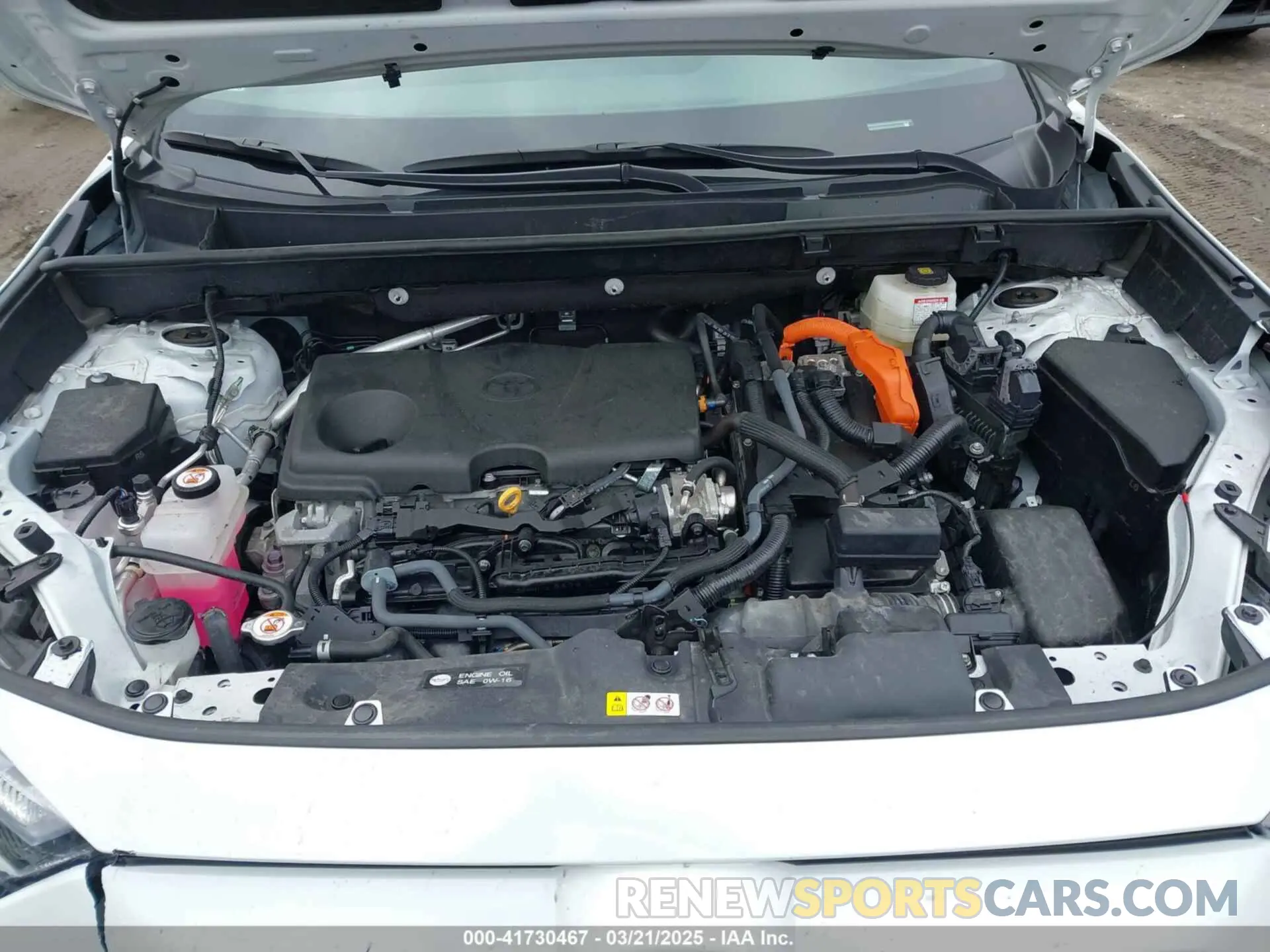 10 Photograph of a damaged car 4T3E6RFV3PU129786 TOYOTA RAV4 HYBRID 2023