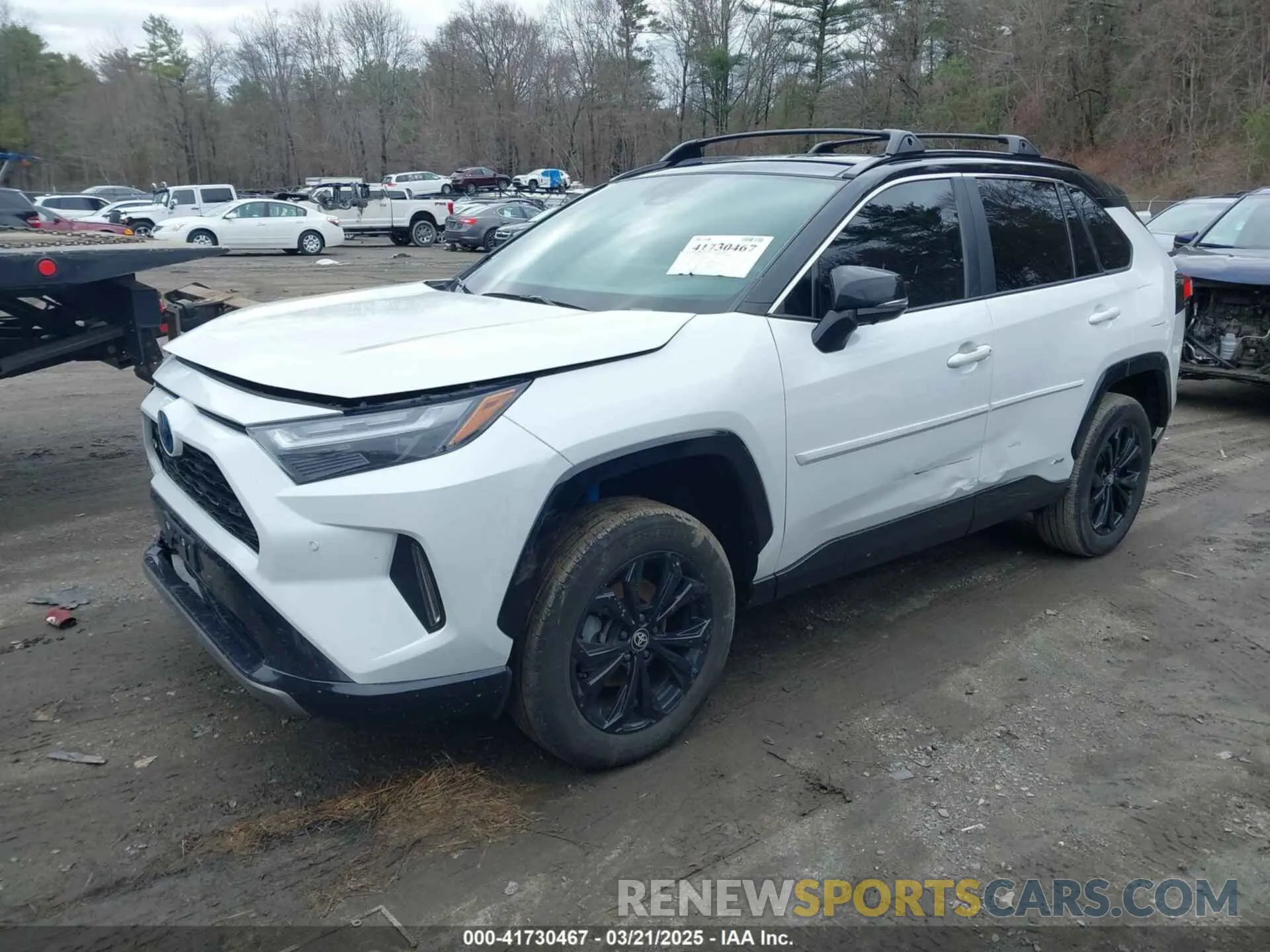 2 Photograph of a damaged car 4T3E6RFV3PU129786 TOYOTA RAV4 HYBRID 2023