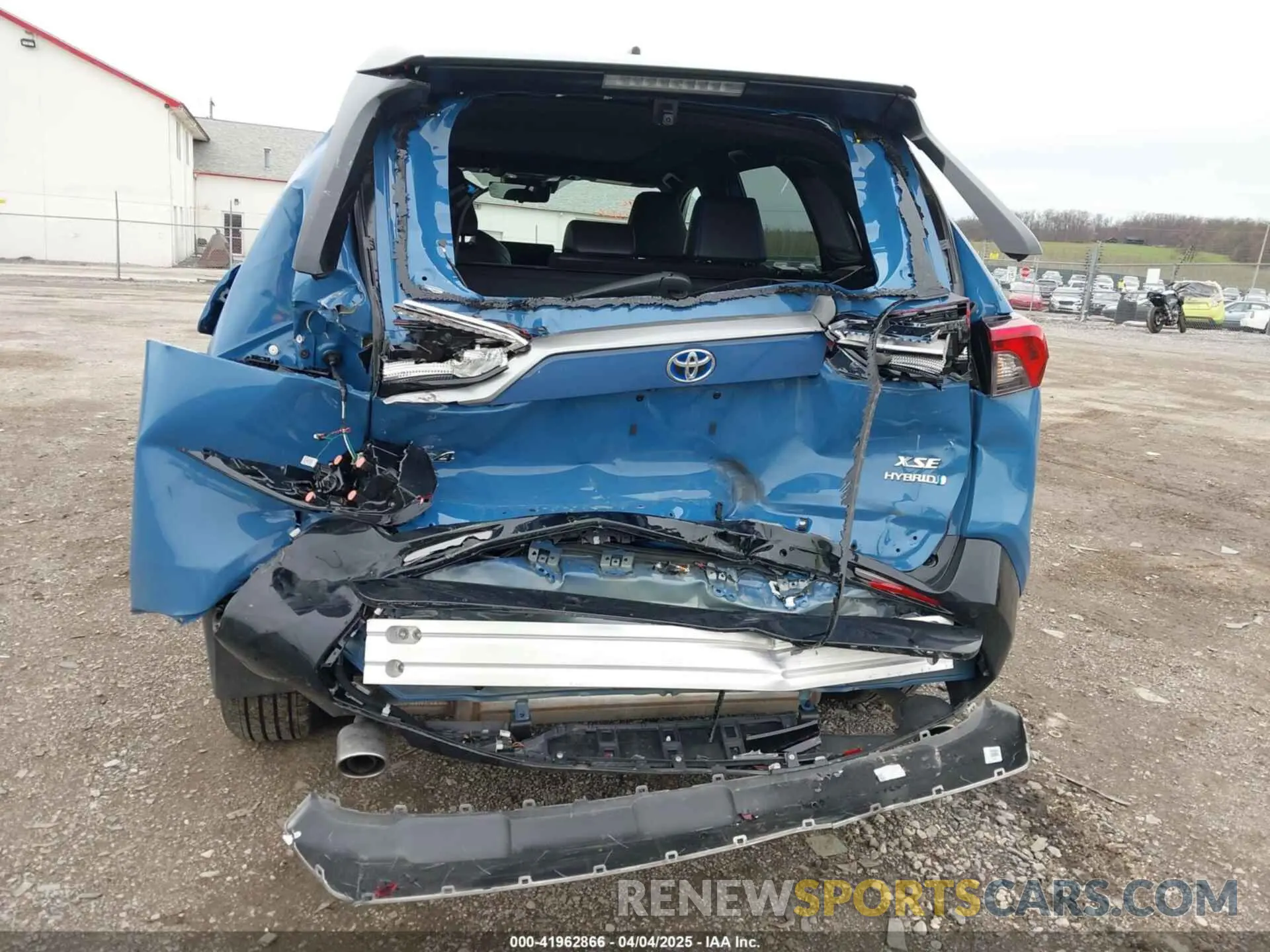 6 Photograph of a damaged car 4T3E6RFV7PU128463 TOYOTA RAV4 HYBRID 2023