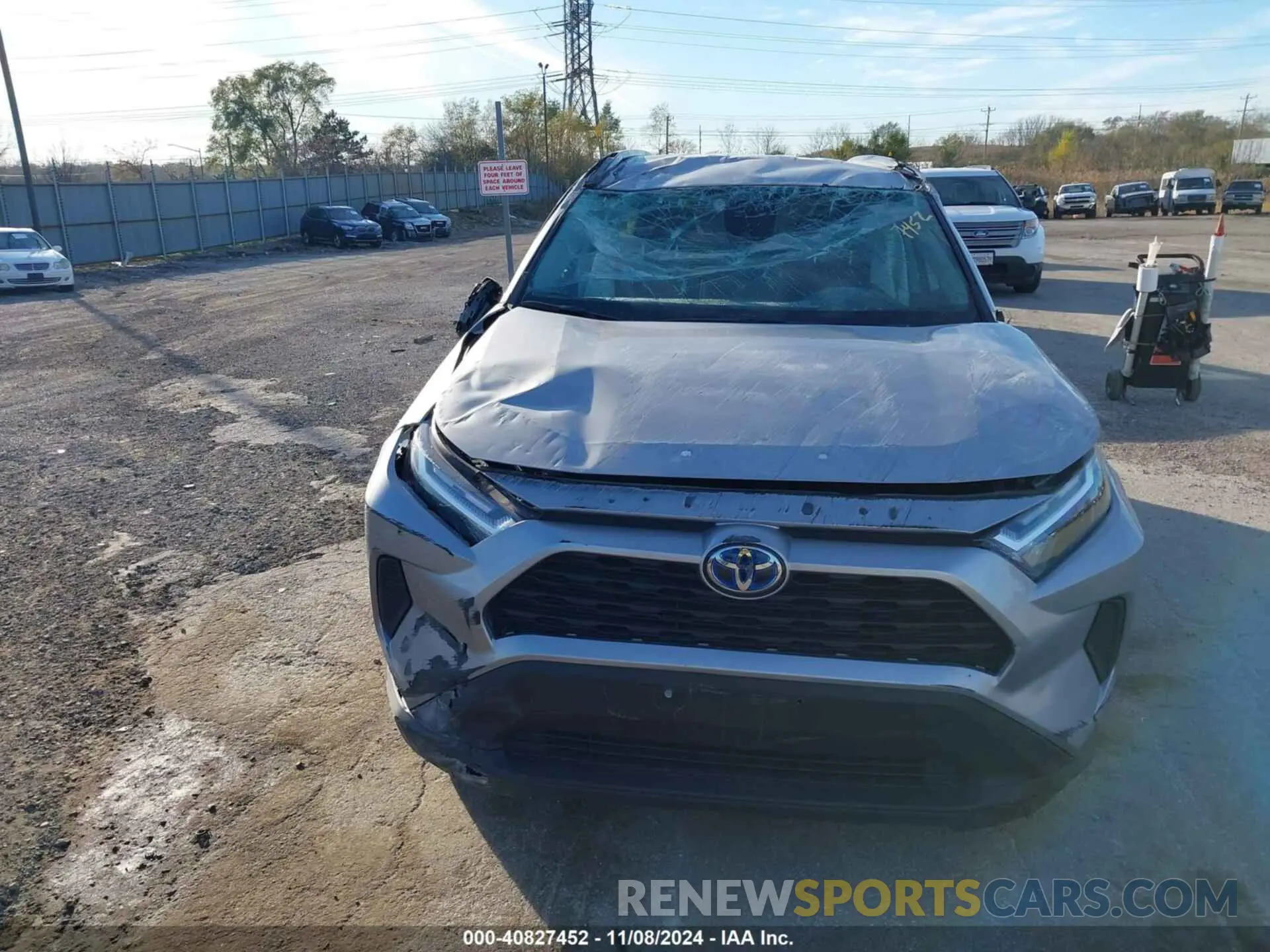 12 Photograph of a damaged car 4T3LWRFV2PU108712 TOYOTA RAV4 HYBRID 2023