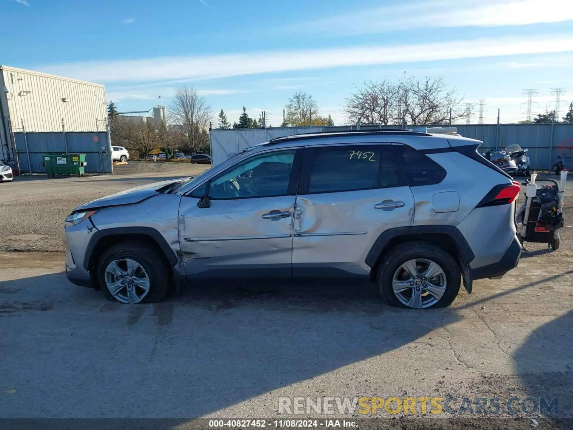 14 Photograph of a damaged car 4T3LWRFV2PU108712 TOYOTA RAV4 HYBRID 2023