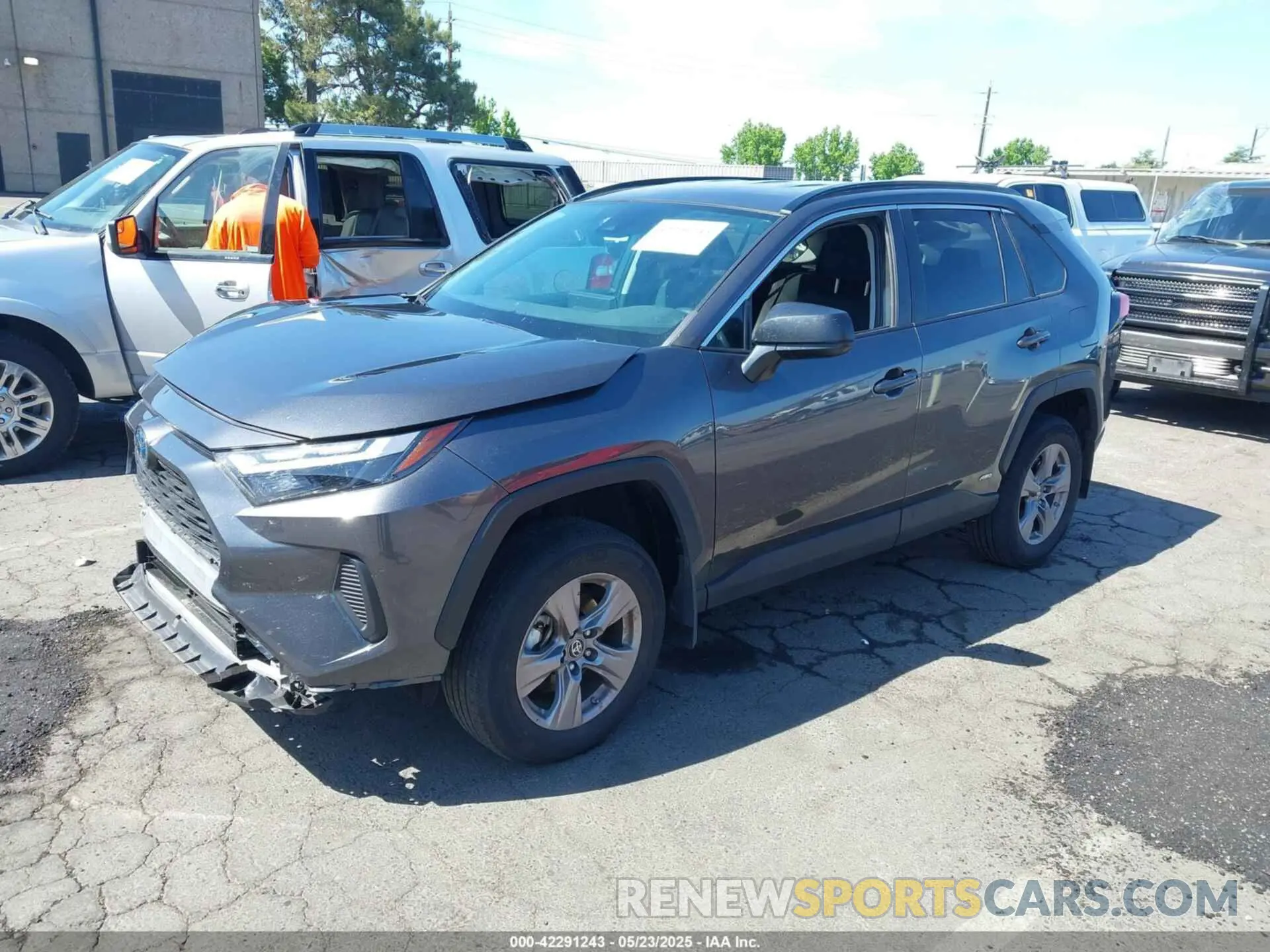 2 Photograph of a damaged car 4T3LWRFV8PU096260 TOYOTA RAV4 HYBRID 2023