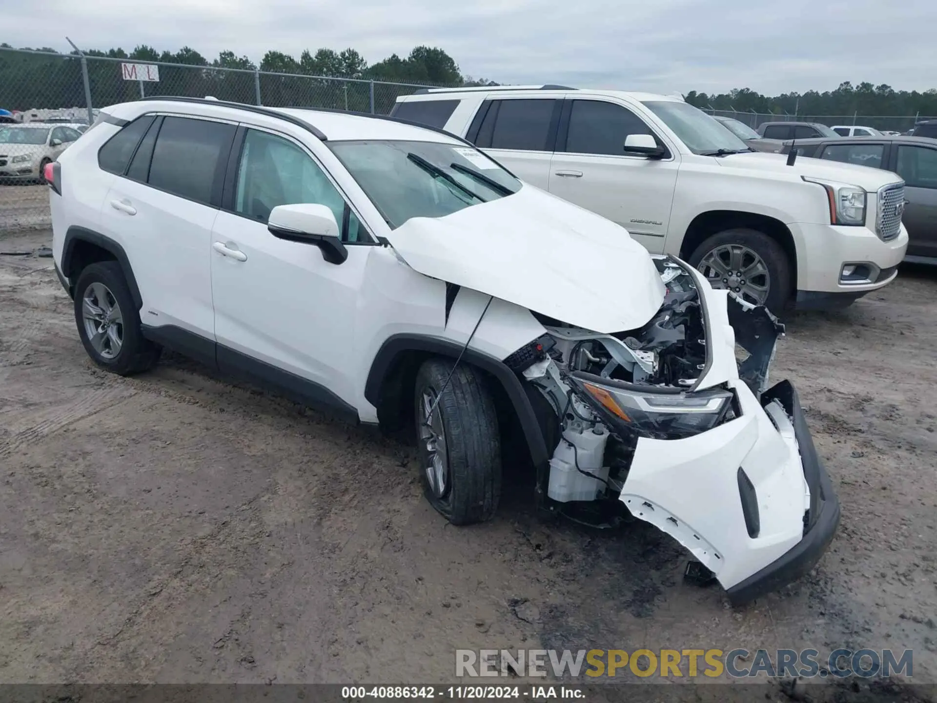 1 Photograph of a damaged car 4T3MWRFV3PU106939 TOYOTA RAV4 HYBRID 2023