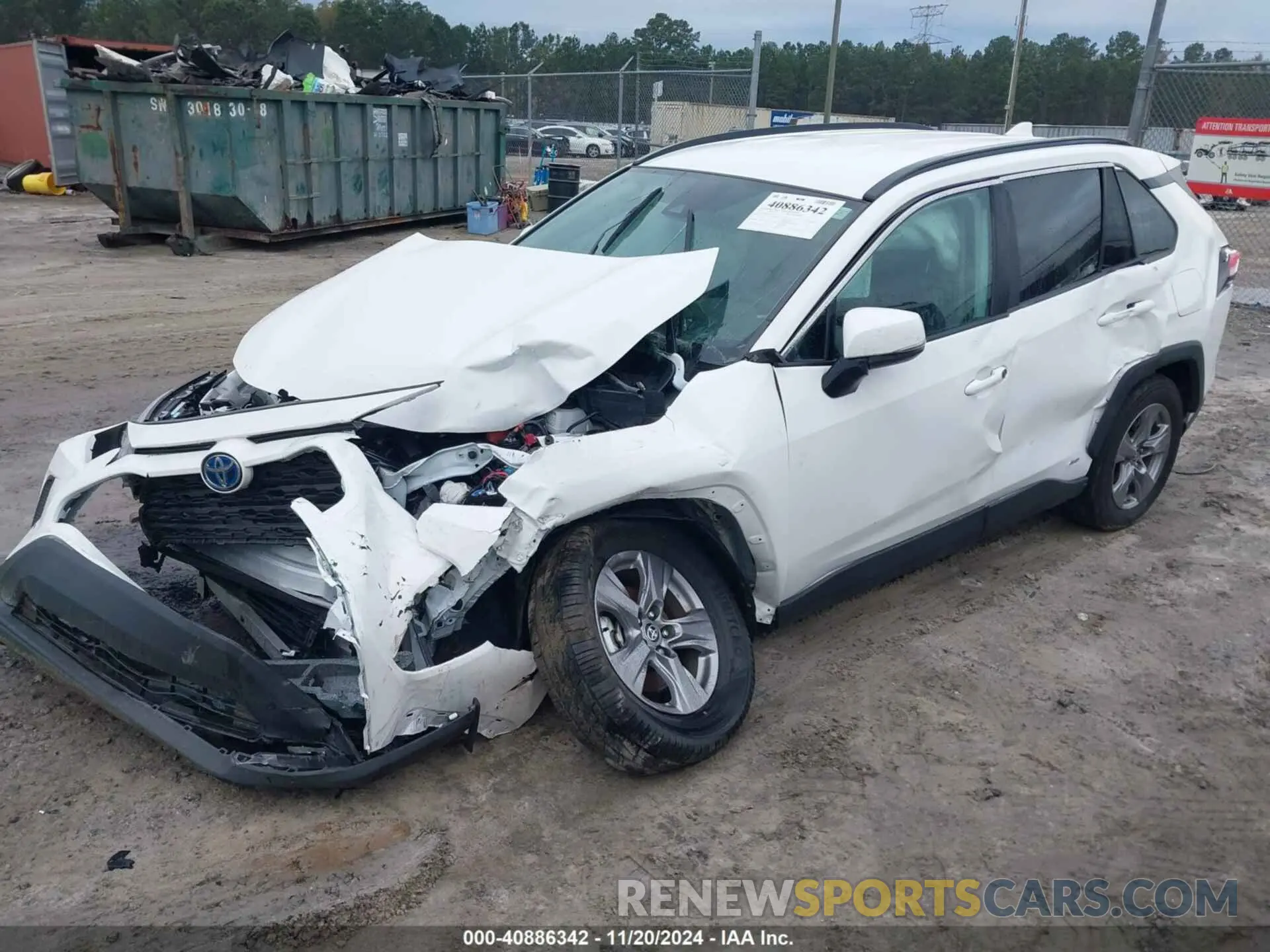 2 Photograph of a damaged car 4T3MWRFV3PU106939 TOYOTA RAV4 HYBRID 2023