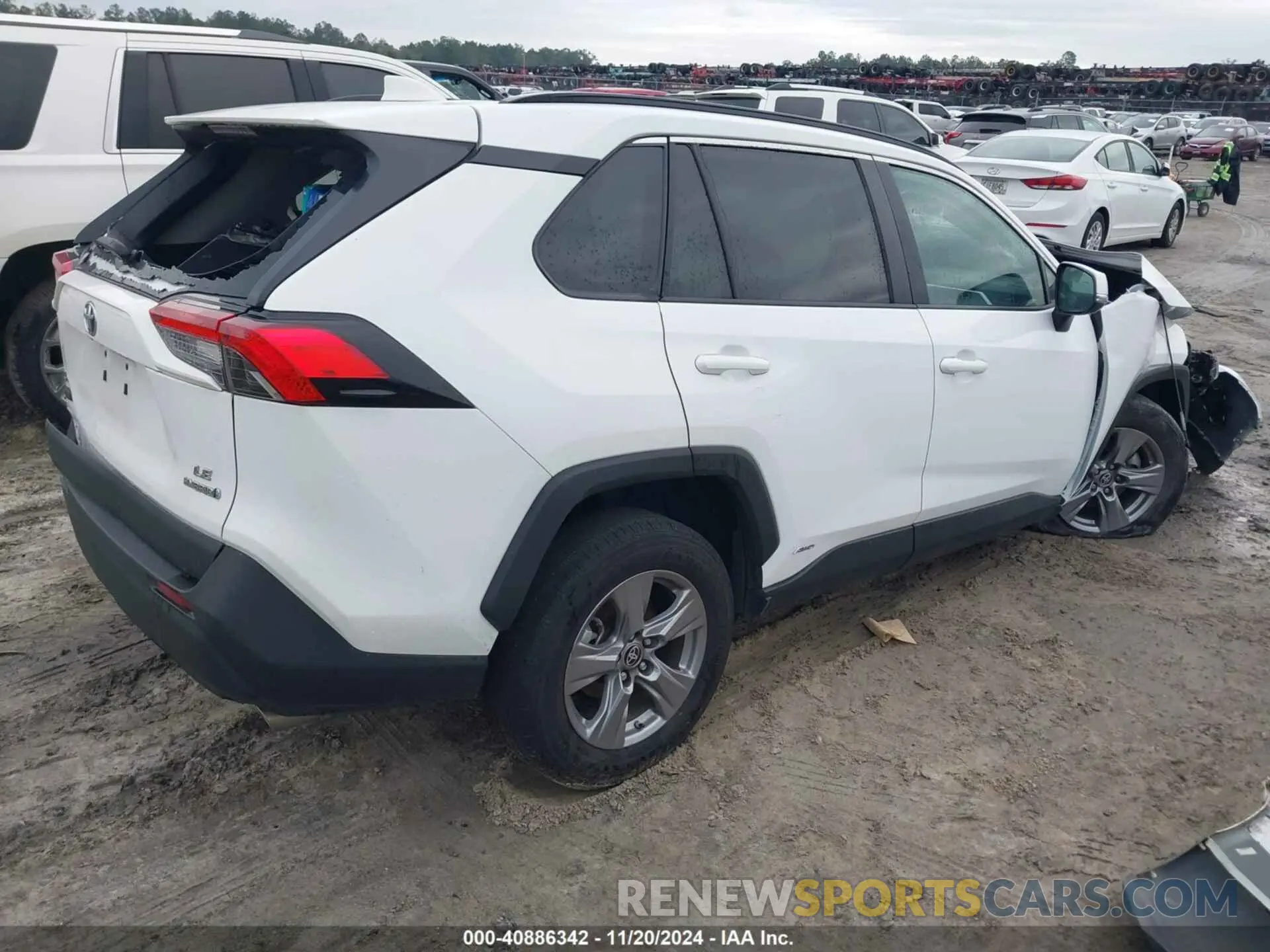 4 Photograph of a damaged car 4T3MWRFV3PU106939 TOYOTA RAV4 HYBRID 2023