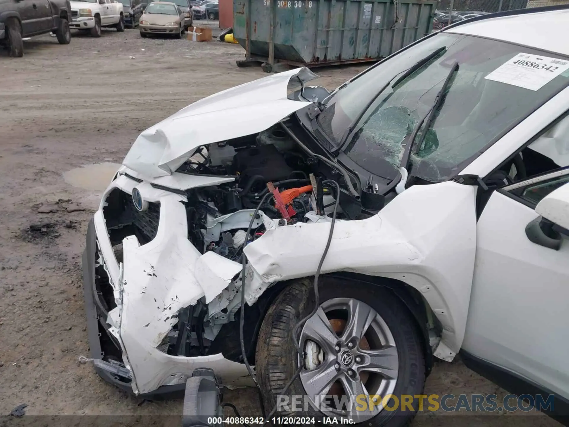 6 Photograph of a damaged car 4T3MWRFV3PU106939 TOYOTA RAV4 HYBRID 2023