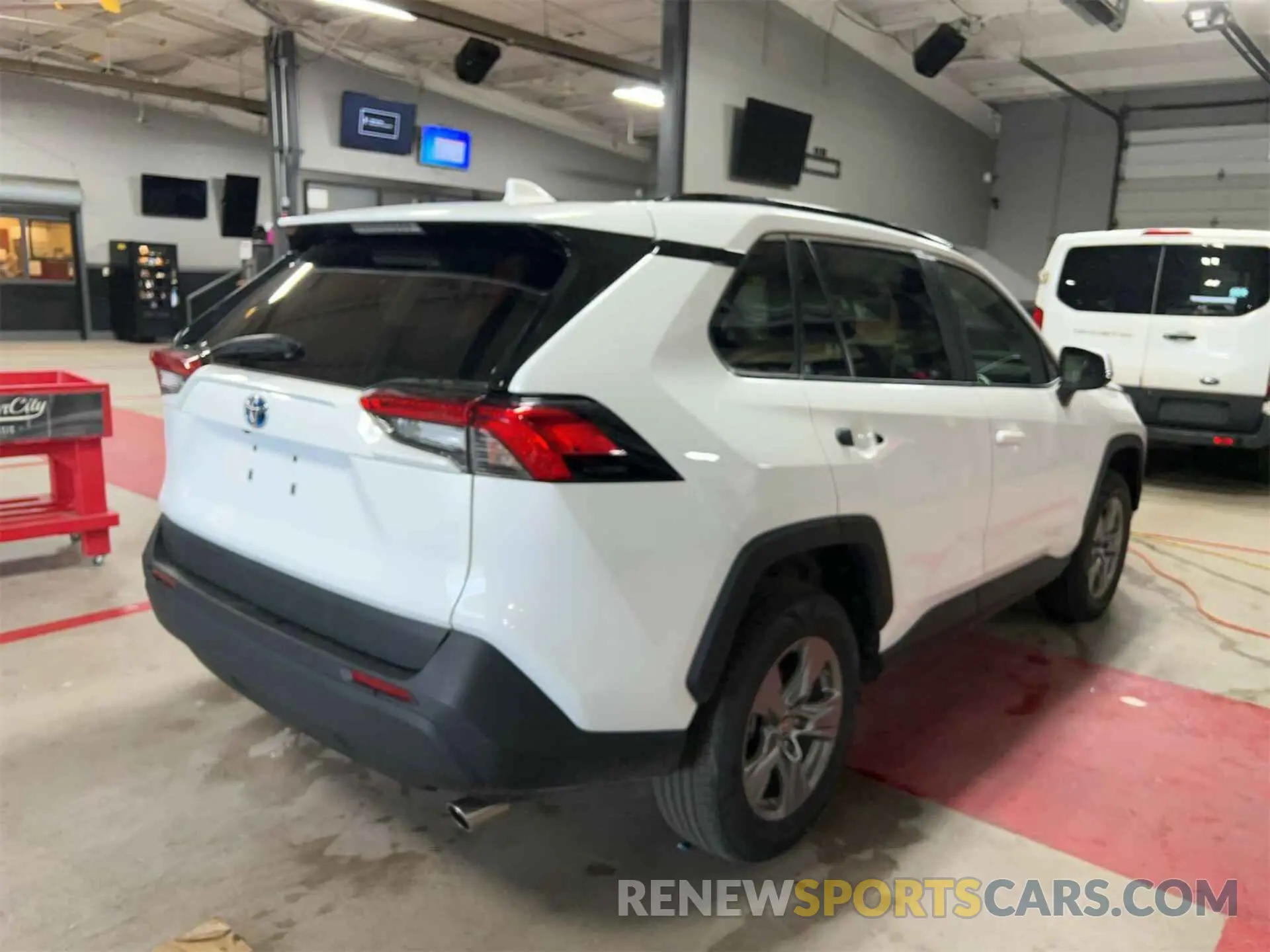 2 Photograph of a damaged car 4T3MWRFVXPU092232 TOYOTA RAV4 HYBRID 2023