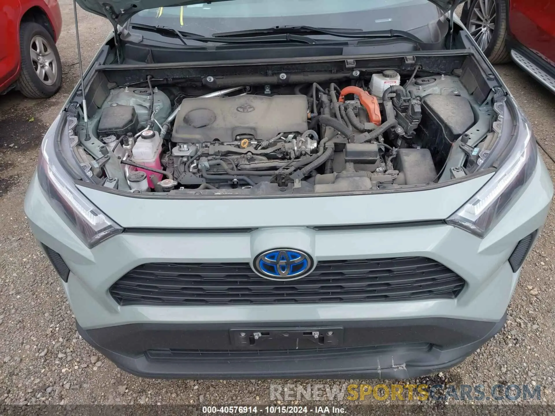 10 Photograph of a damaged car 4T3RWRFV2PU083322 TOYOTA RAV4 HYBRID 2023