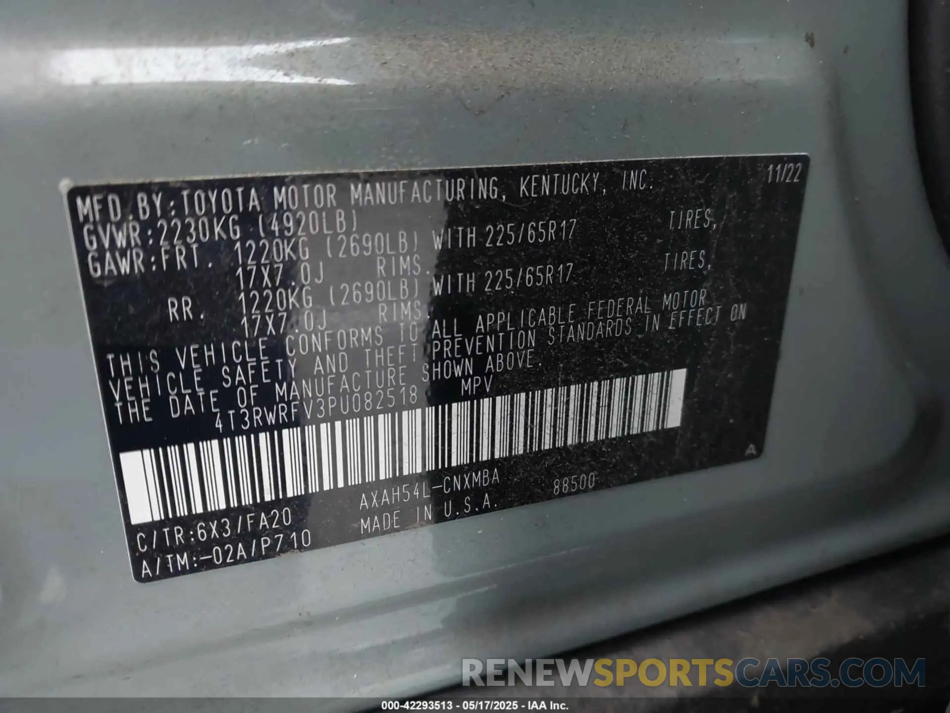 9 Photograph of a damaged car 4T3RWRFV3PU082518 TOYOTA RAV4 HYBRID 2023