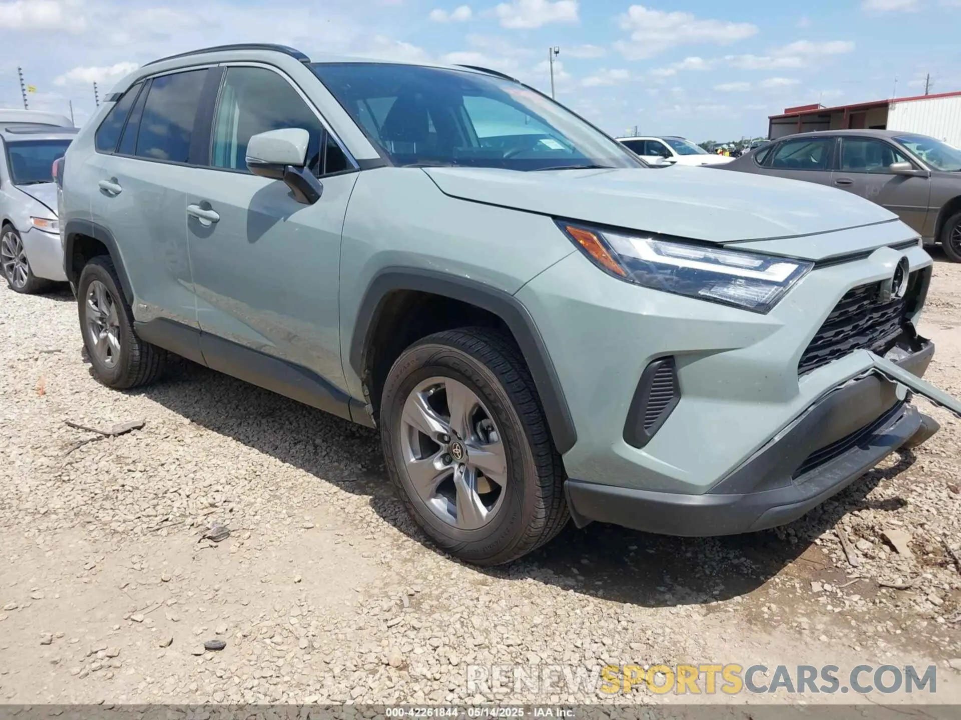 1 Photograph of a damaged car 4T3RWRFV6PU106620 TOYOTA RAV4 HYBRID 2023