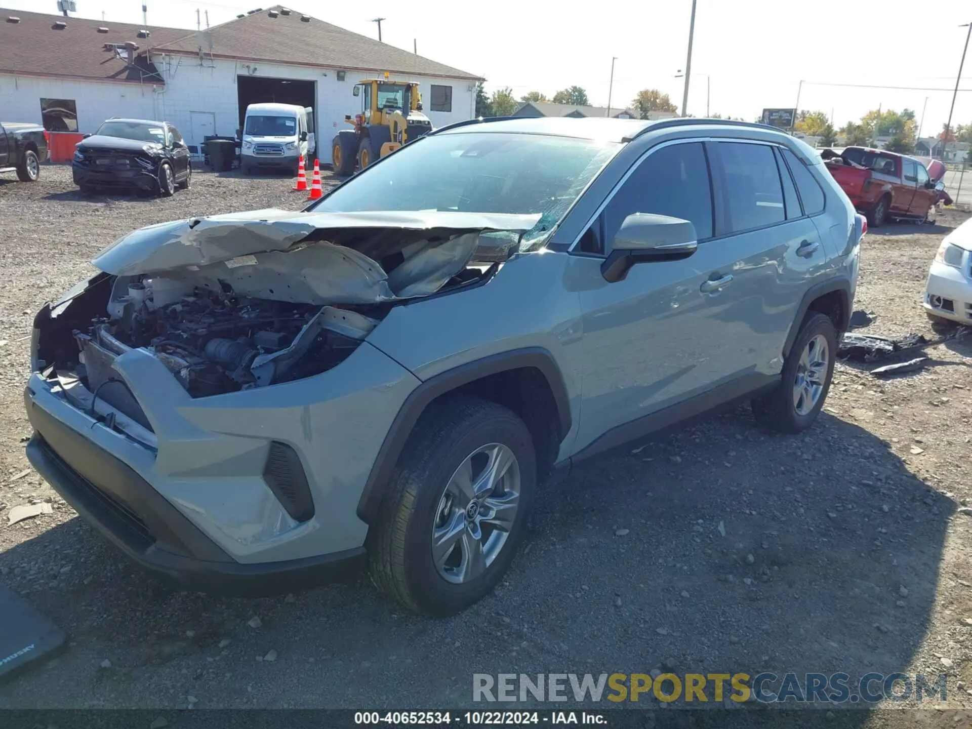 2 Photograph of a damaged car 4T3RWRFVXPU087991 TOYOTA RAV4 HYBRID 2023