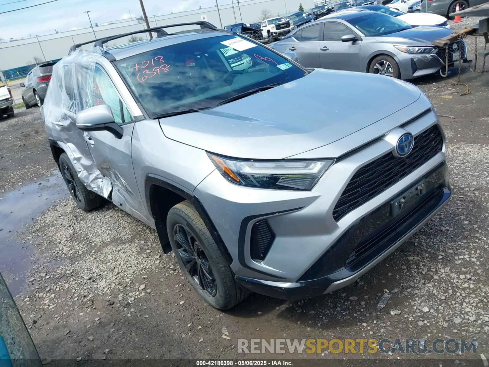 1 Photograph of a damaged car 4T3T6RFV1PU119314 TOYOTA RAV4 HYBRID 2023