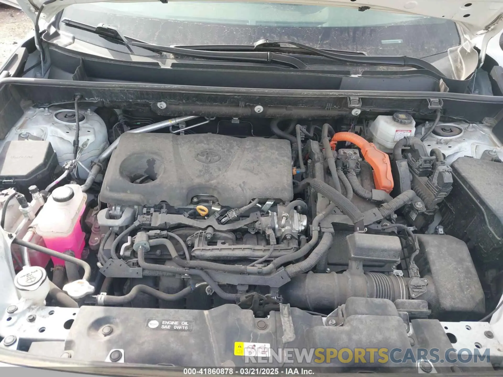 10 Photograph of a damaged car 4T3T6RFV4PU126323 TOYOTA RAV4 HYBRID 2023