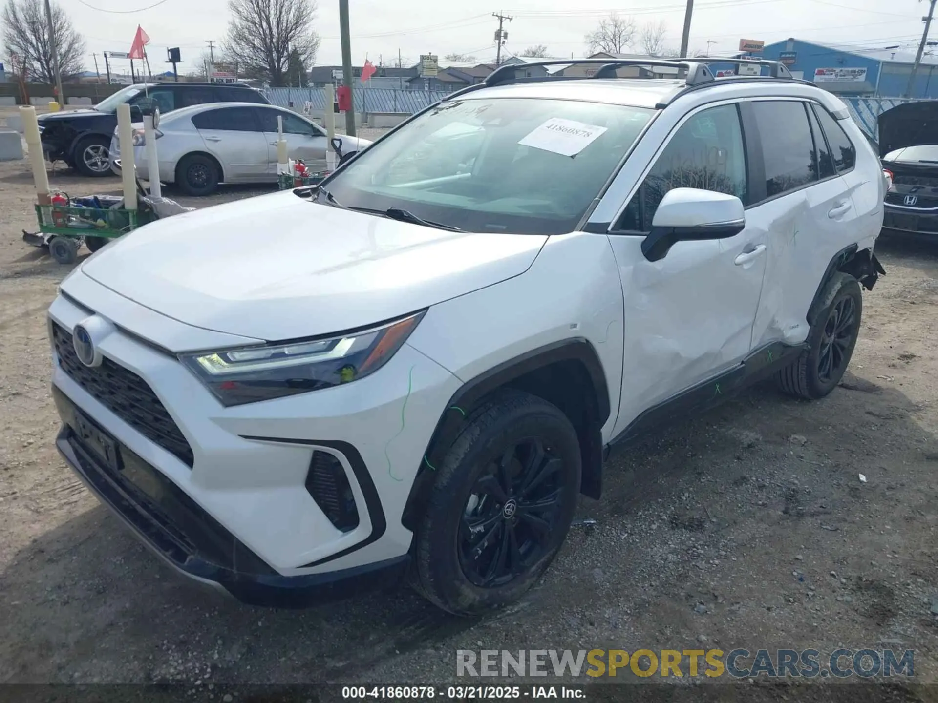 2 Photograph of a damaged car 4T3T6RFV4PU126323 TOYOTA RAV4 HYBRID 2023