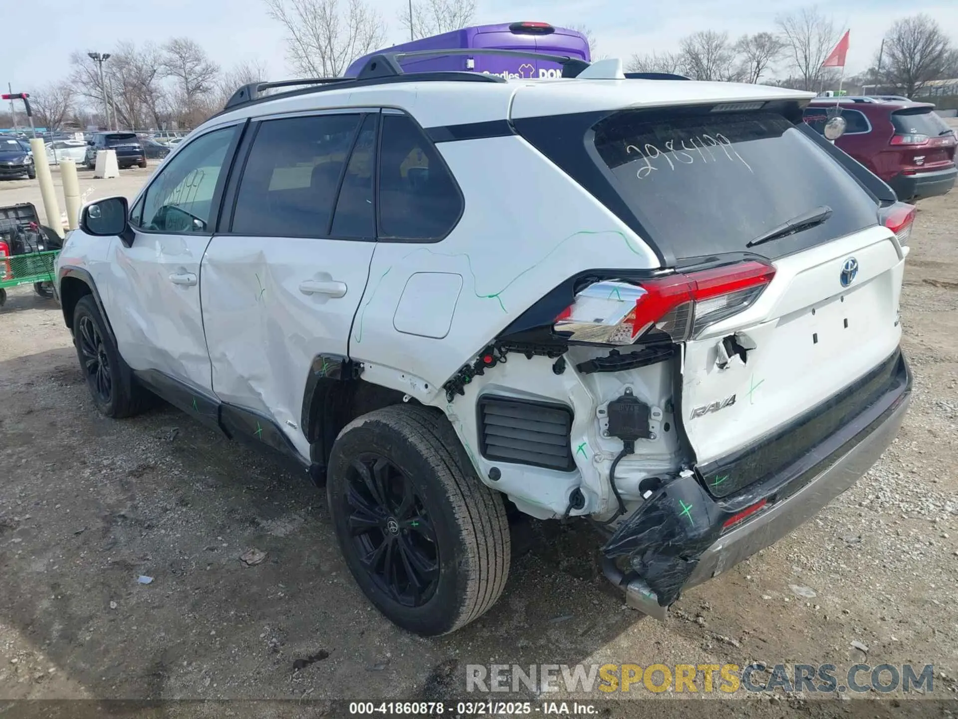 3 Photograph of a damaged car 4T3T6RFV4PU126323 TOYOTA RAV4 HYBRID 2023