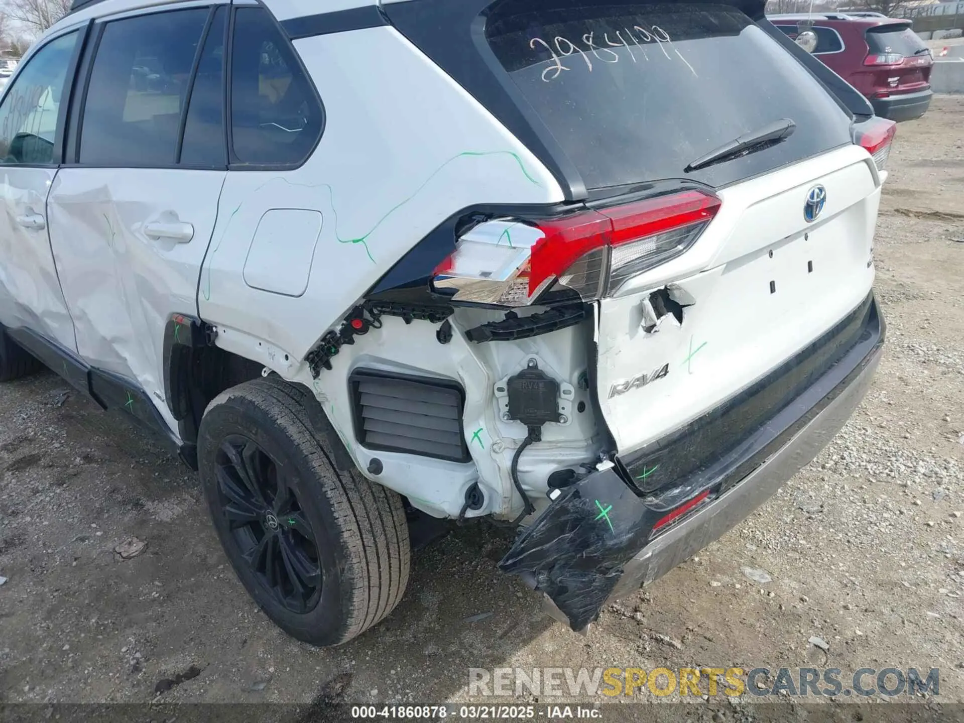 6 Photograph of a damaged car 4T3T6RFV4PU126323 TOYOTA RAV4 HYBRID 2023