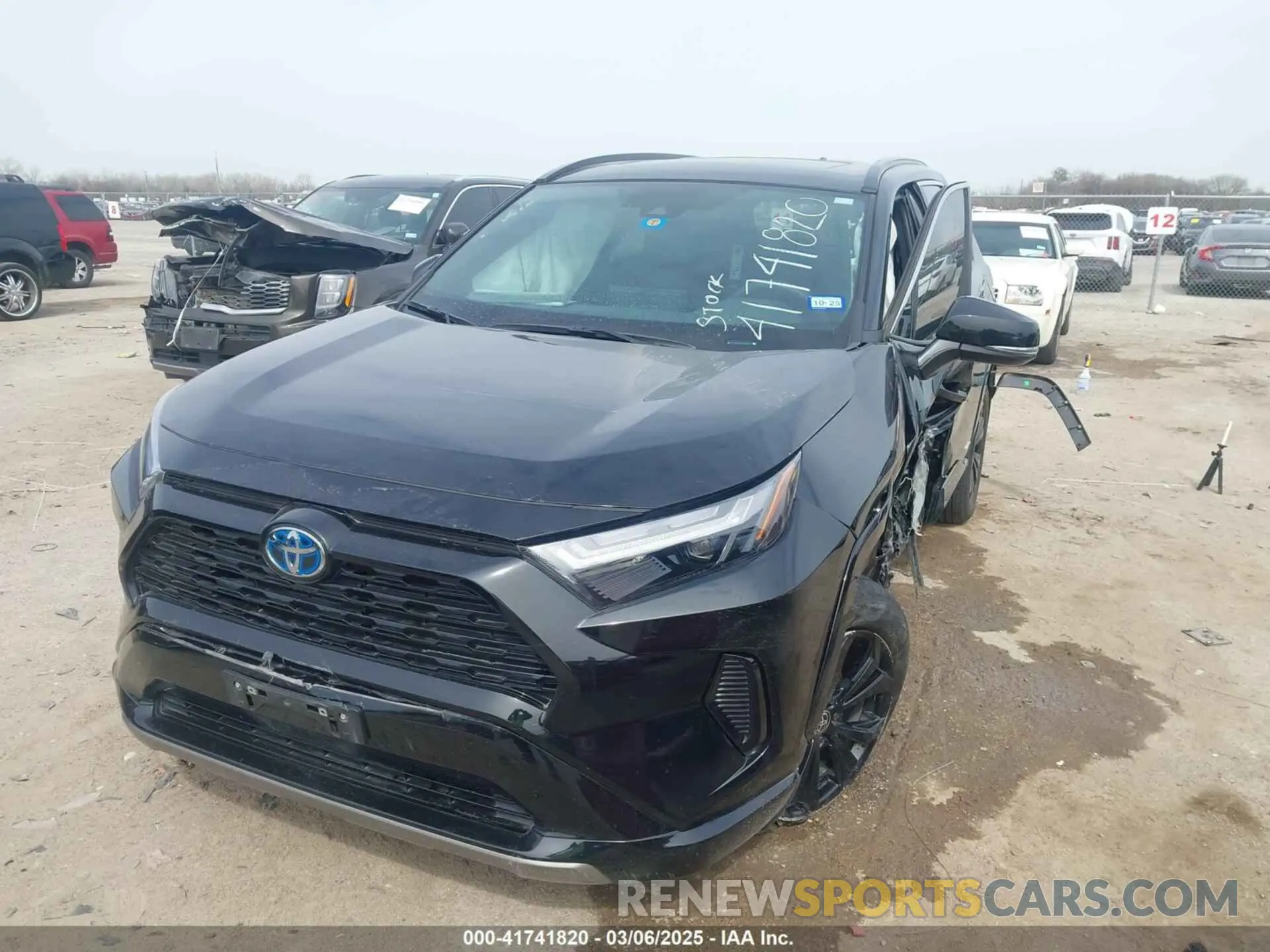 2 Photograph of a damaged car 4T3T6RFV4PU136723 TOYOTA RAV4 HYBRID 2023