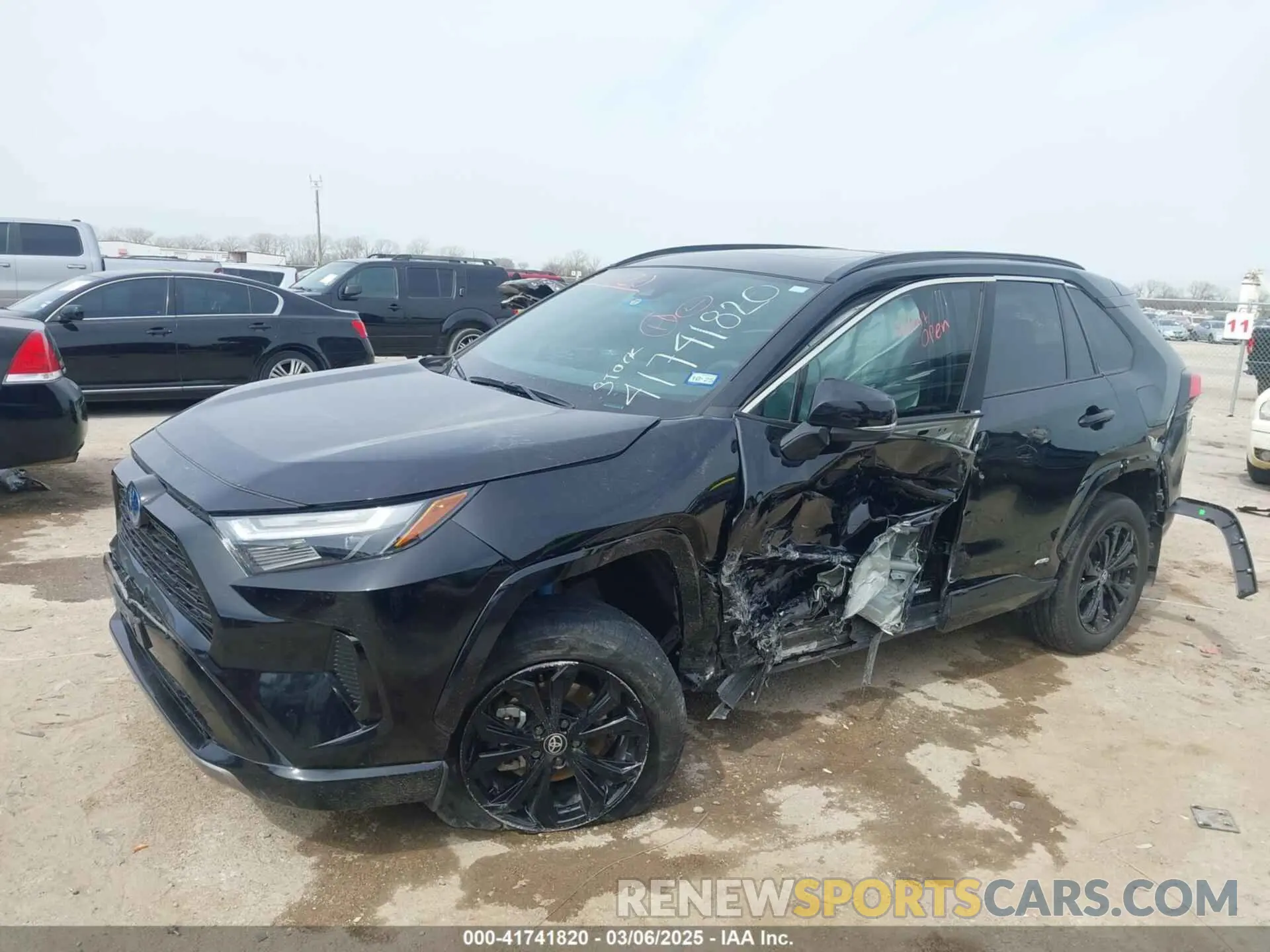 6 Photograph of a damaged car 4T3T6RFV4PU136723 TOYOTA RAV4 HYBRID 2023