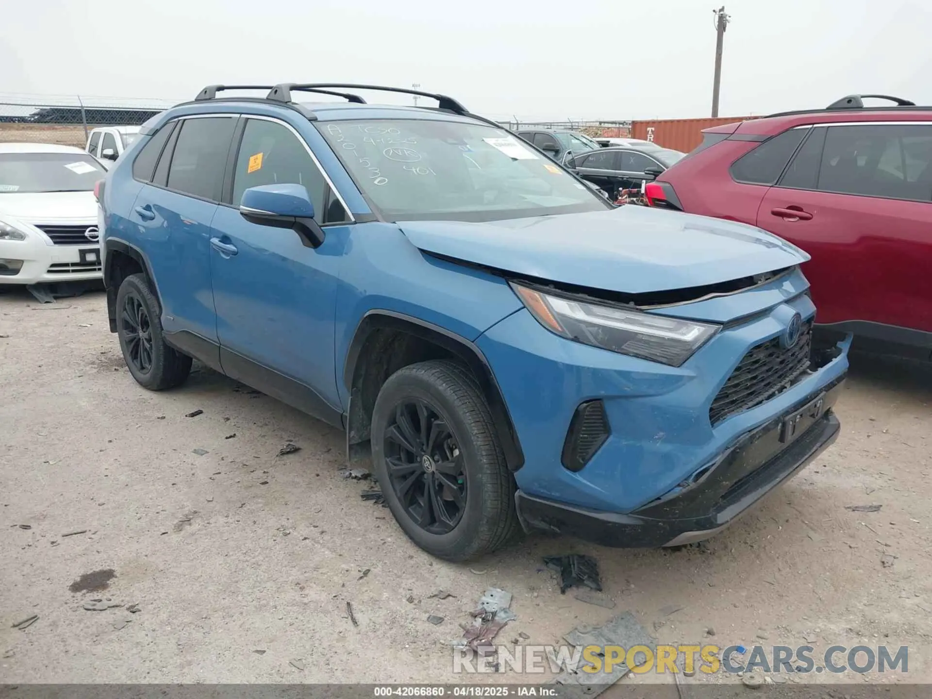 1 Photograph of a damaged car 4T3T6RFV6PU130213 TOYOTA RAV4 HYBRID 2023