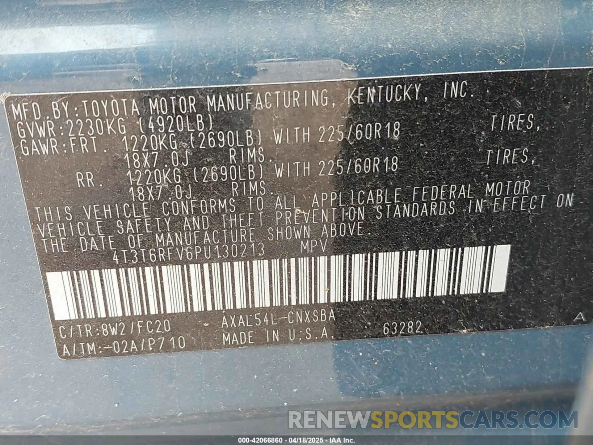 9 Photograph of a damaged car 4T3T6RFV6PU130213 TOYOTA RAV4 HYBRID 2023