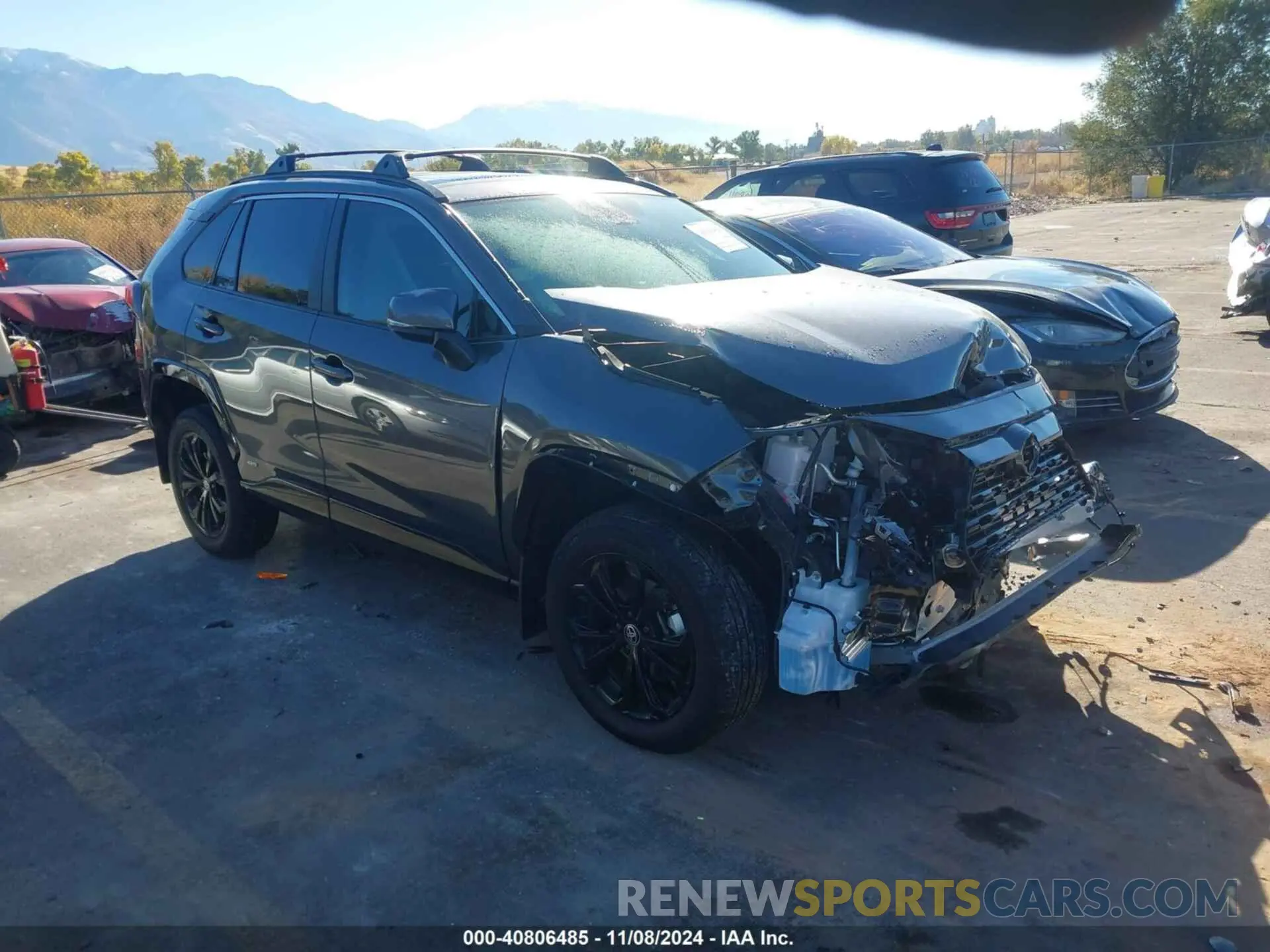 1 Photograph of a damaged car 4T3T6RFV9PU129900 TOYOTA RAV4 HYBRID 2023