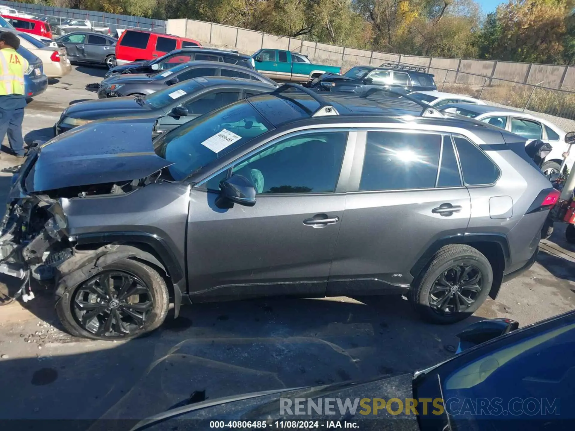 14 Photograph of a damaged car 4T3T6RFV9PU129900 TOYOTA RAV4 HYBRID 2023
