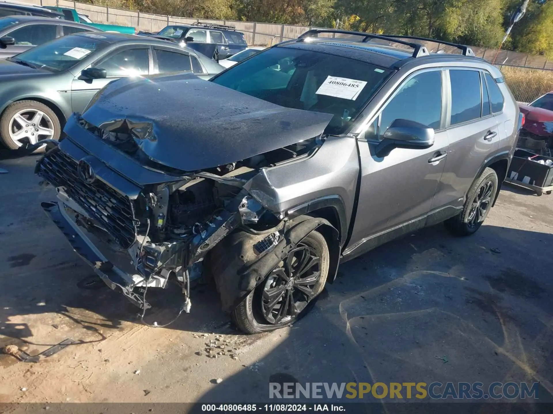 2 Photograph of a damaged car 4T3T6RFV9PU129900 TOYOTA RAV4 HYBRID 2023