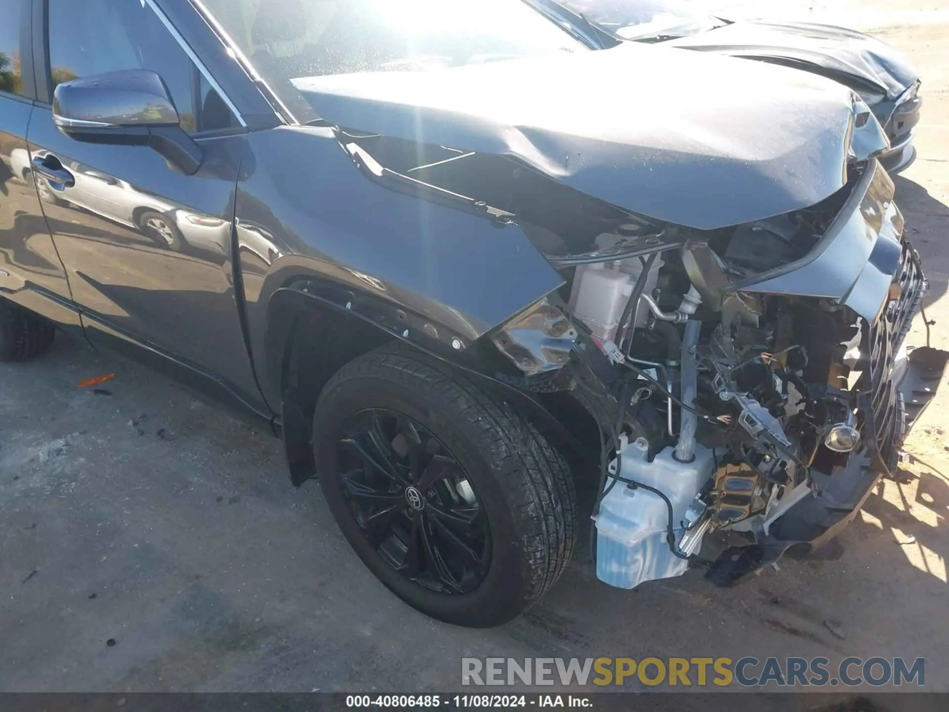 6 Photograph of a damaged car 4T3T6RFV9PU129900 TOYOTA RAV4 HYBRID 2023