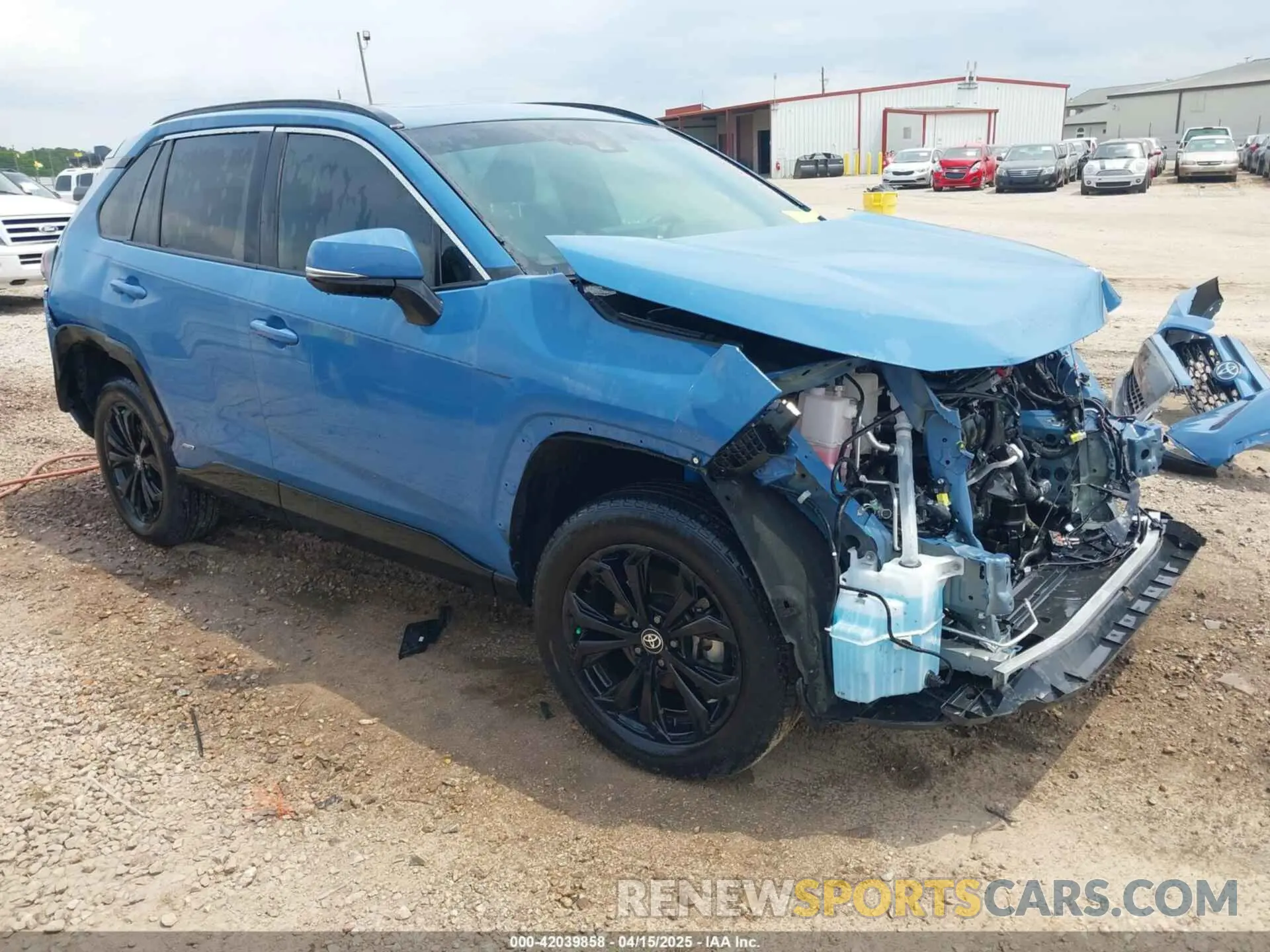 1 Photograph of a damaged car 4T3T6RFVXPU105783 TOYOTA RAV4 HYBRID 2023