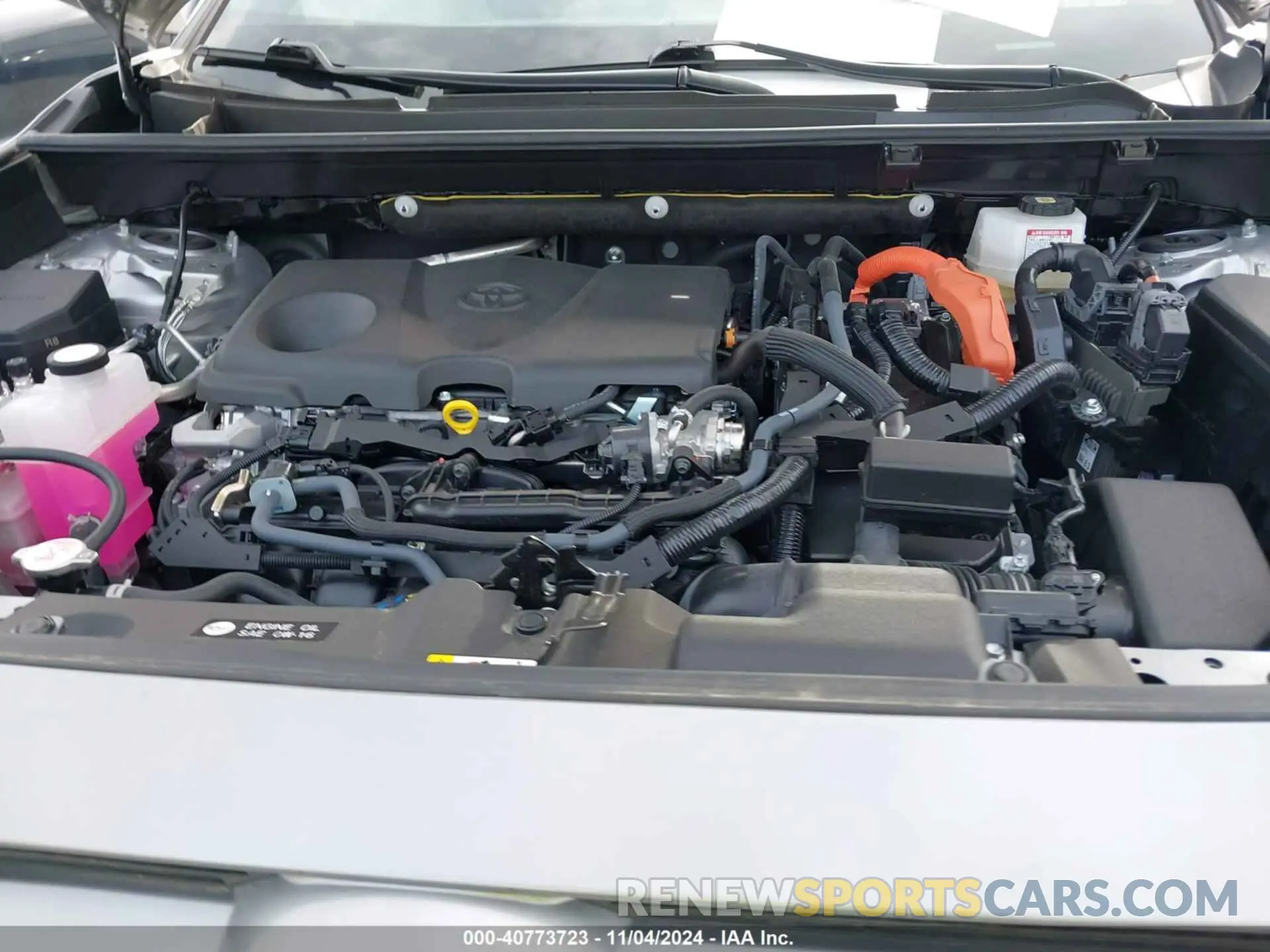 10 Photograph of a damaged car JTM16RFV0PD083927 TOYOTA RAV4 HYBRID 2023