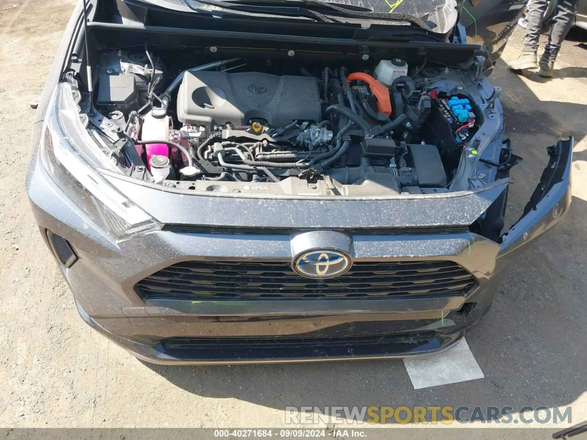 10 Photograph of a damaged car JTM16RFV5PD085043 TOYOTA RAV4 HYBRID 2023