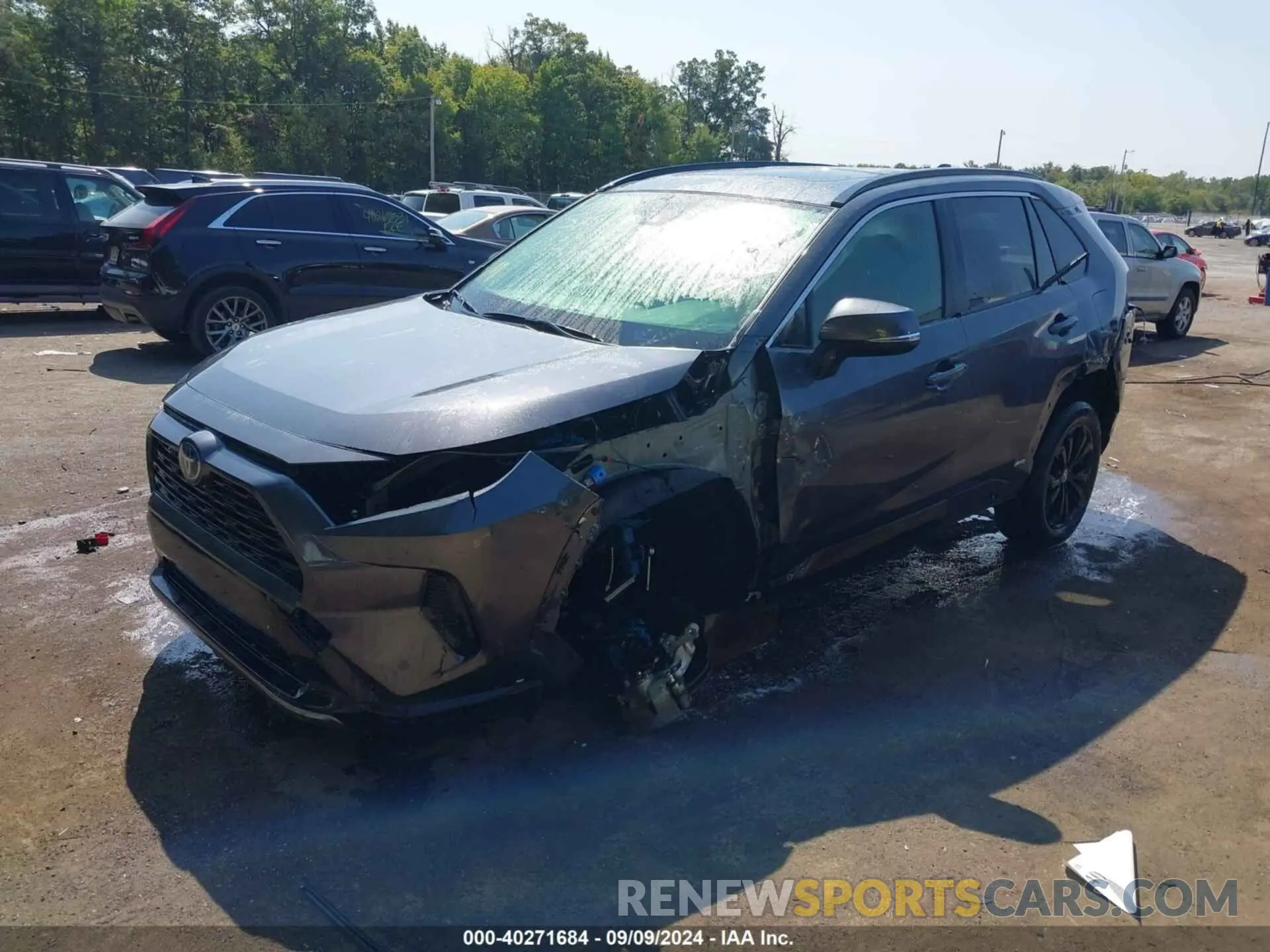 2 Photograph of a damaged car JTM16RFV5PD085043 TOYOTA RAV4 HYBRID 2023