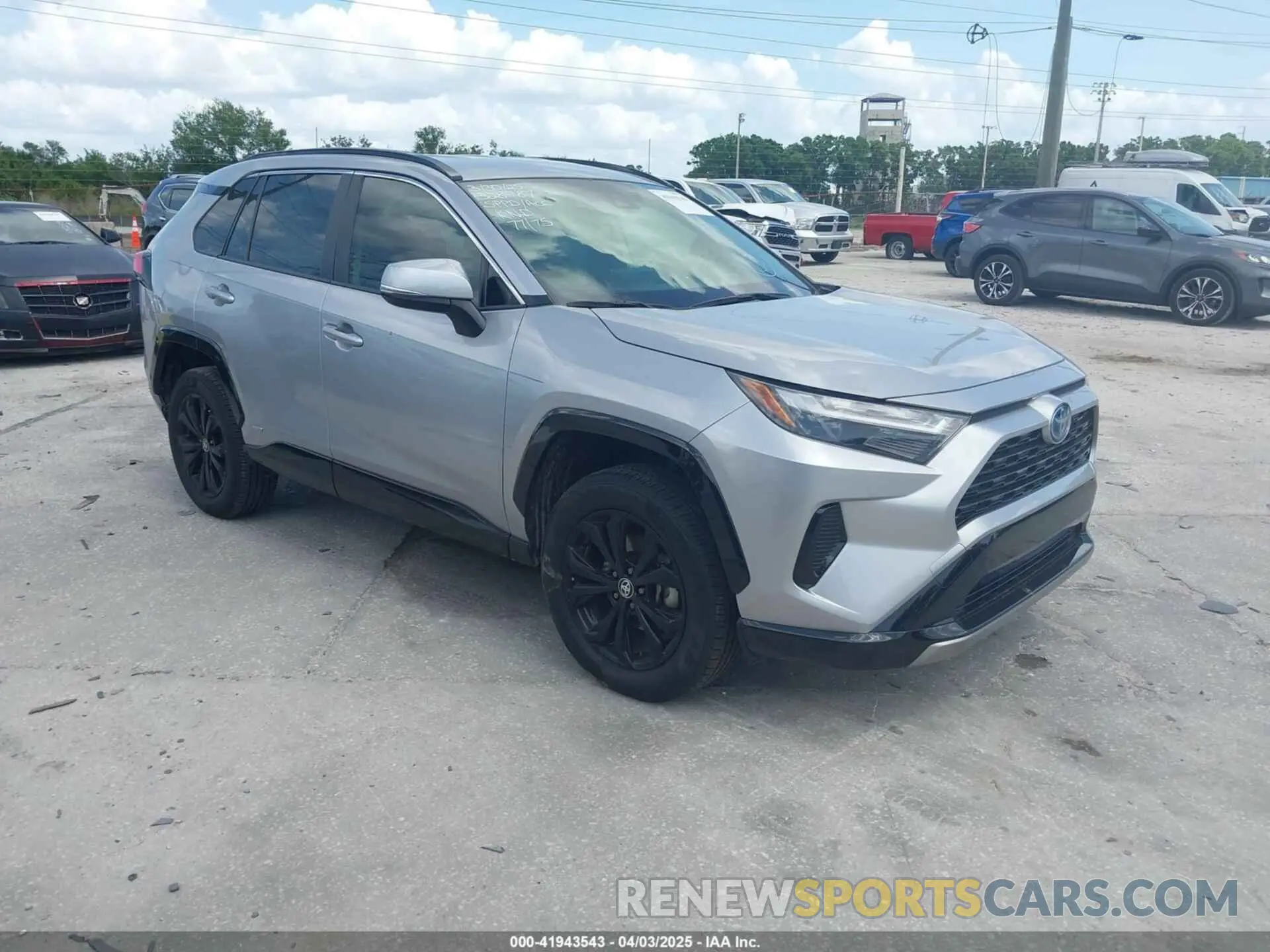 1 Photograph of a damaged car JTM16RFV5PJ034496 TOYOTA RAV4 HYBRID 2023
